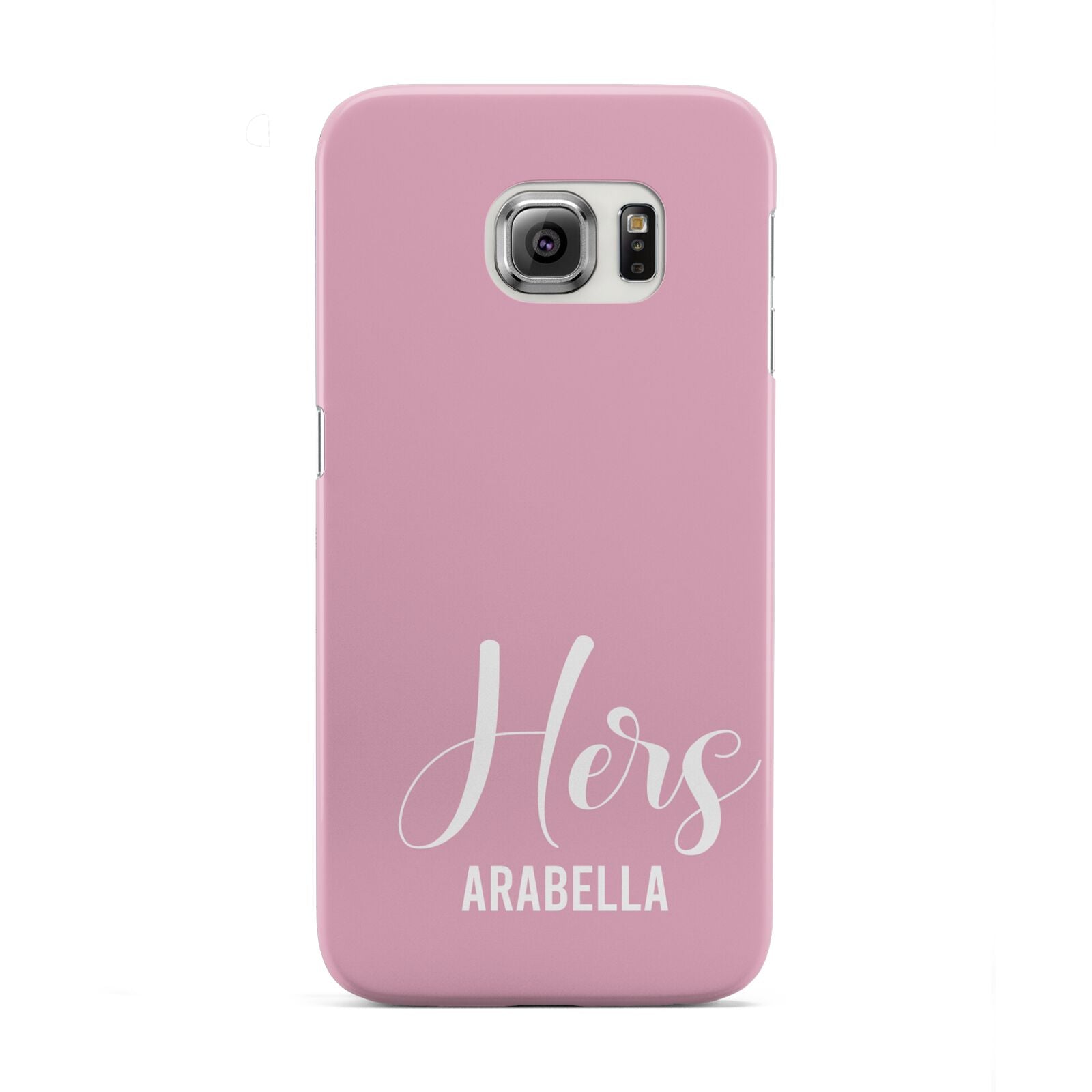 His or Hers Personalised Samsung Galaxy S6 Edge Case