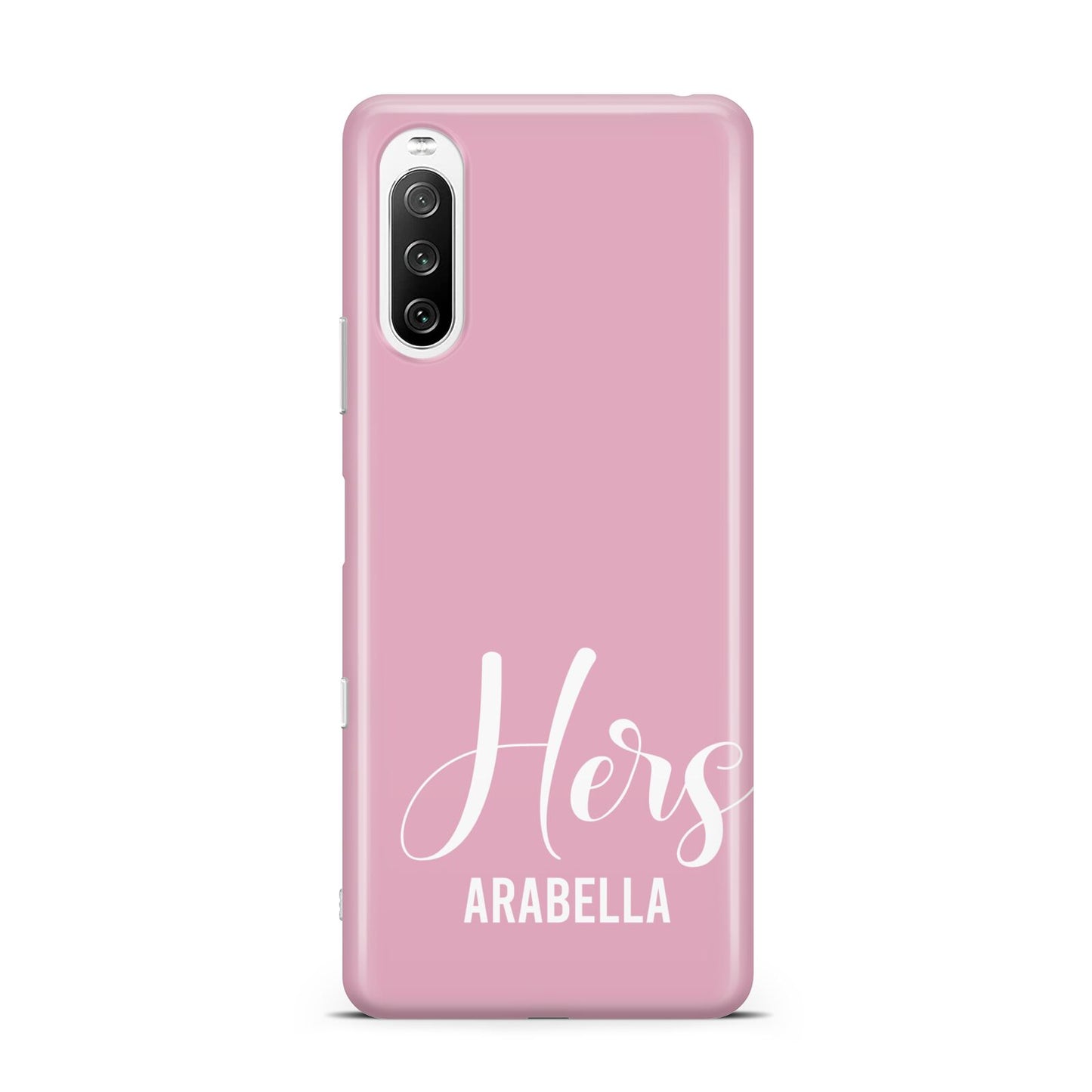 His or Hers Personalised Sony Xperia 10 III Case