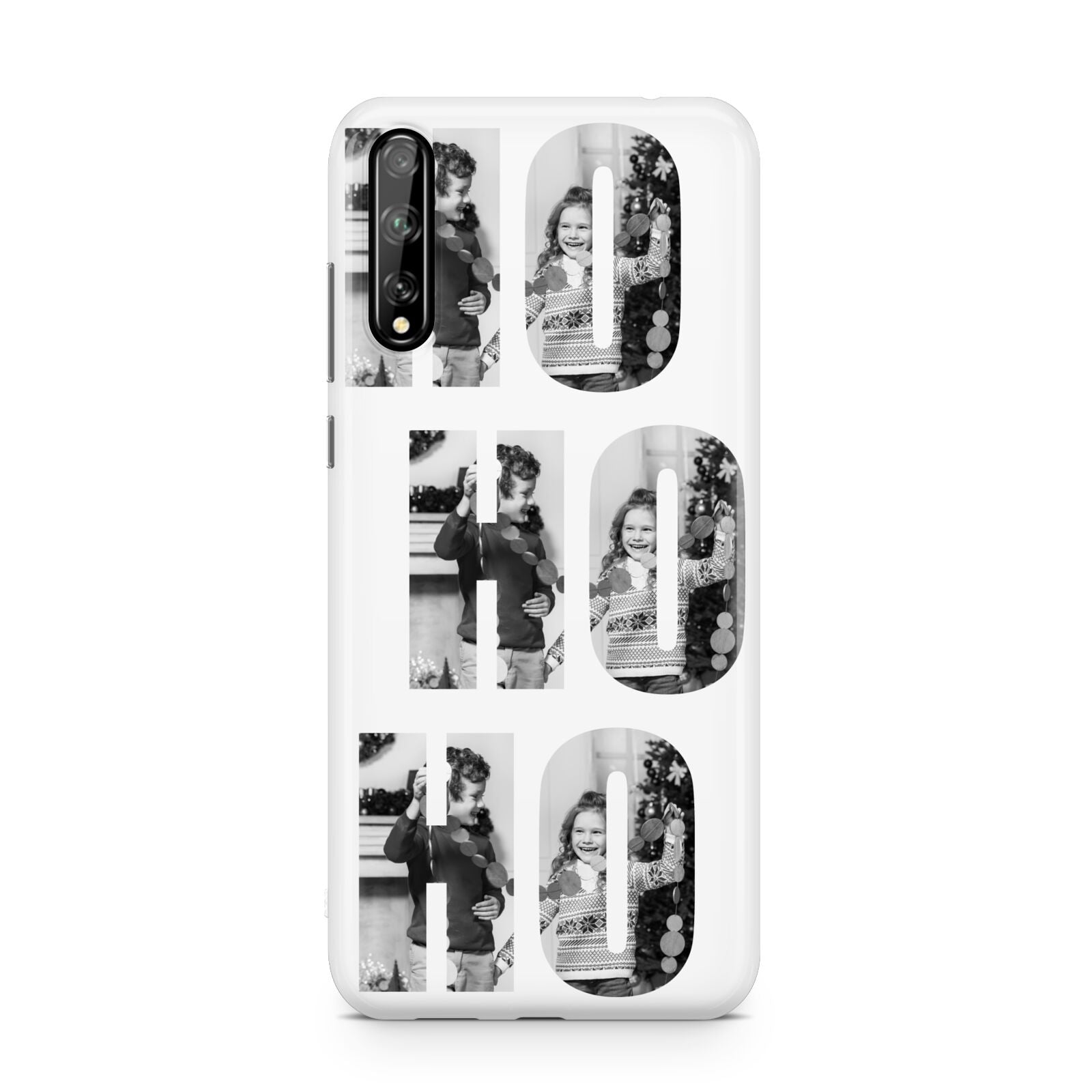 Ho Ho Ho Photo Upload Christmas Huawei Enjoy 10s Phone Case