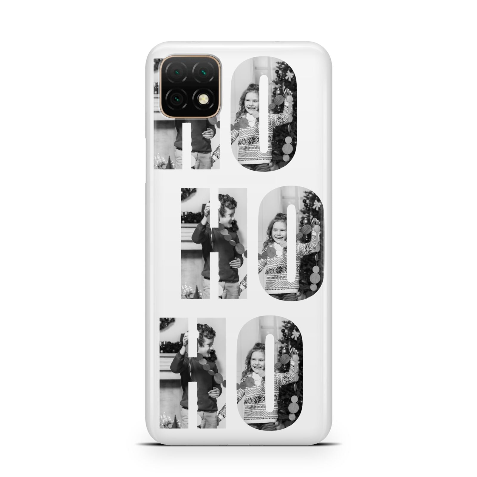 Ho Ho Ho Photo Upload Christmas Huawei Enjoy 20 Phone Case