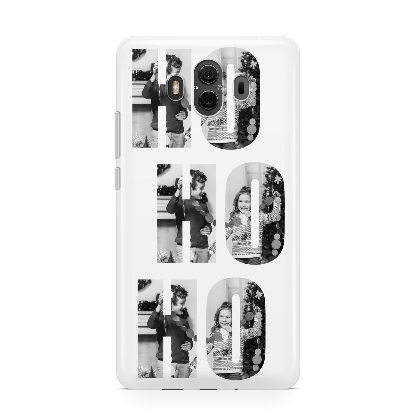 Ho Ho Ho Photo Upload Christmas Huawei Mate 10 Protective Phone Case