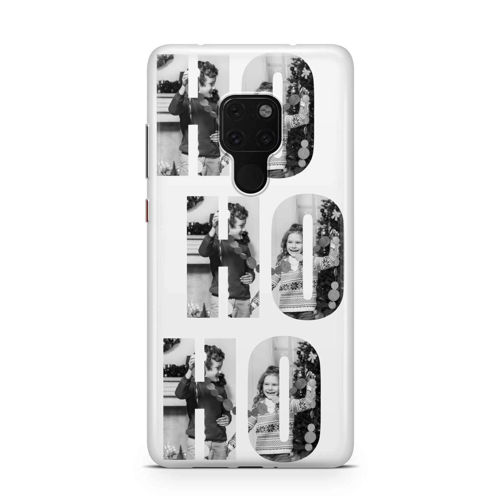 Ho Ho Ho Photo Upload Christmas Huawei Mate 20 Phone Case