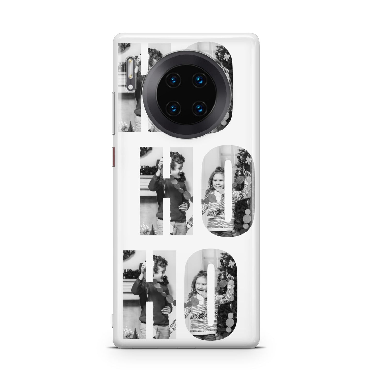 Ho Ho Ho Photo Upload Christmas Huawei Mate 30 Pro Phone Case