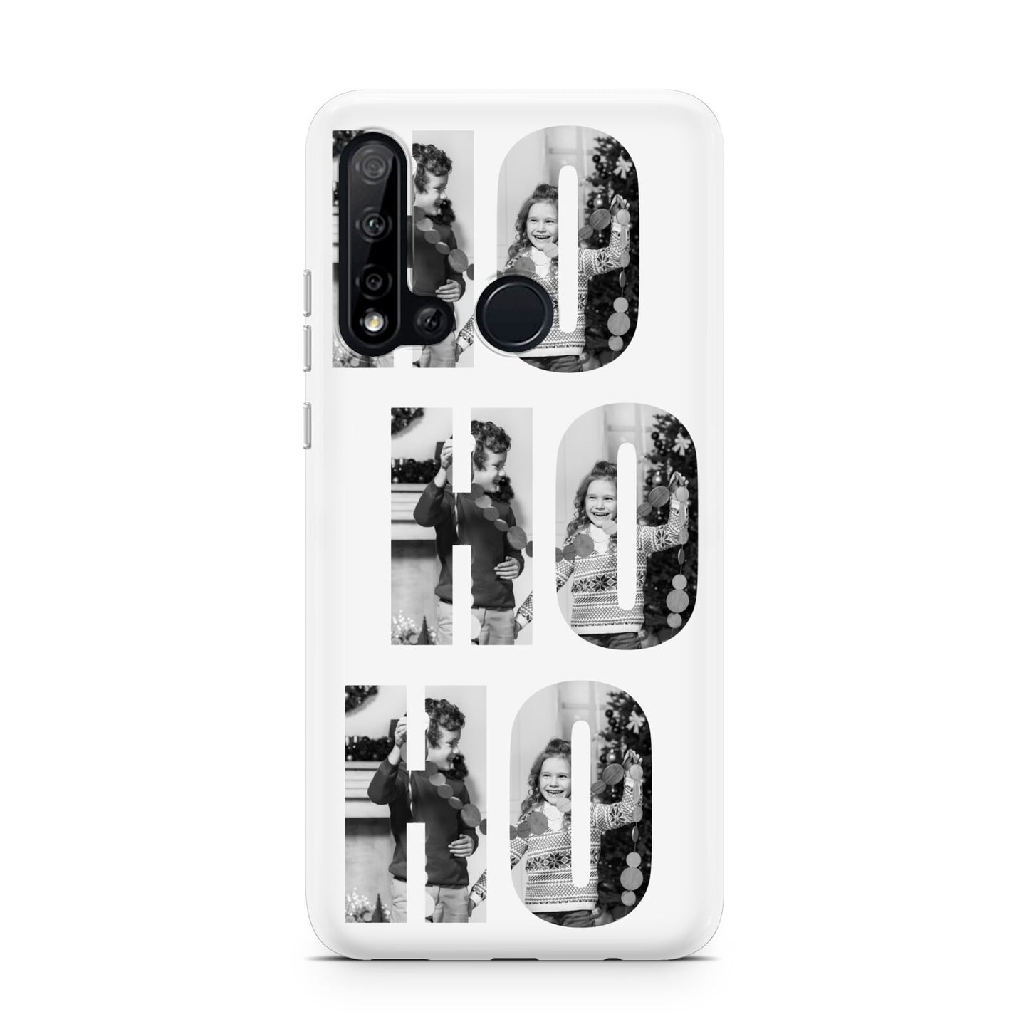 Ho Ho Ho Photo Upload Christmas Huawei P20 Lite 5G Phone Case