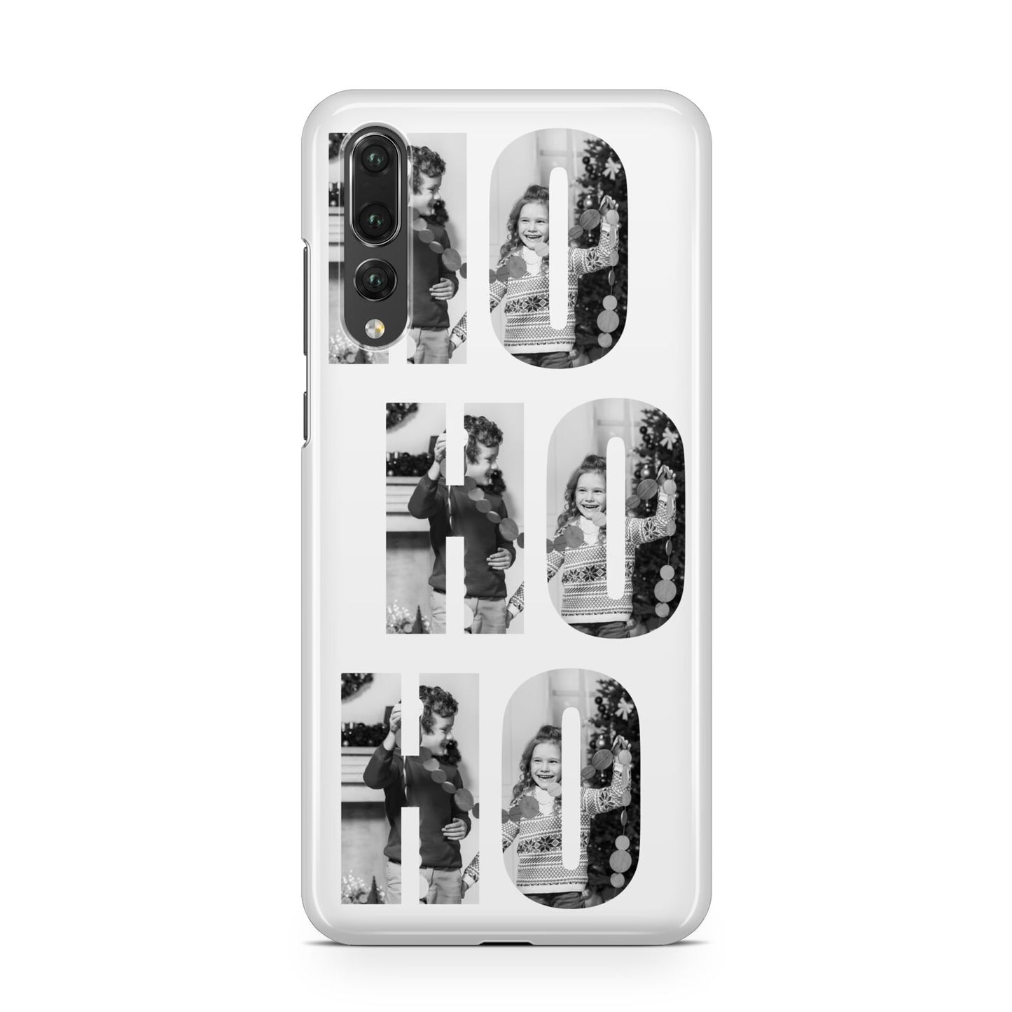 Ho Ho Ho Photo Upload Christmas Huawei P20 Pro Phone Case