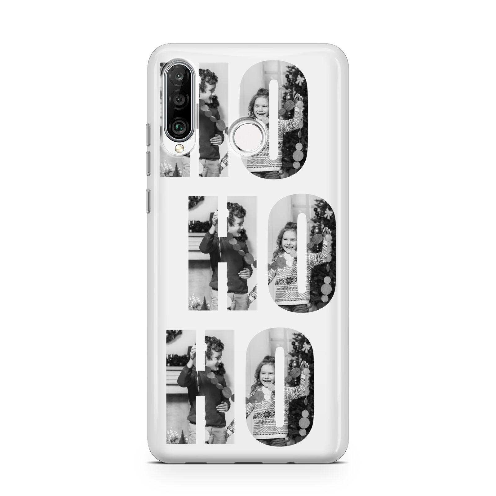 Ho Ho Ho Photo Upload Christmas Huawei P30 Lite Phone Case