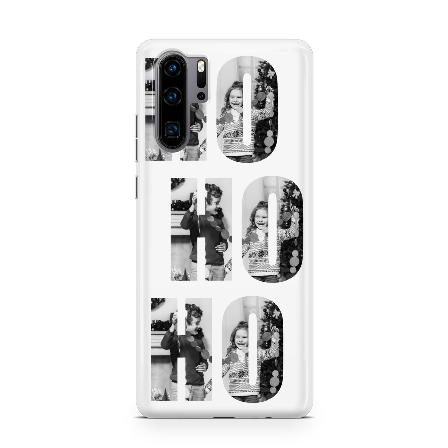 Ho Ho Ho Photo Upload Christmas Huawei P30 Pro Phone Case