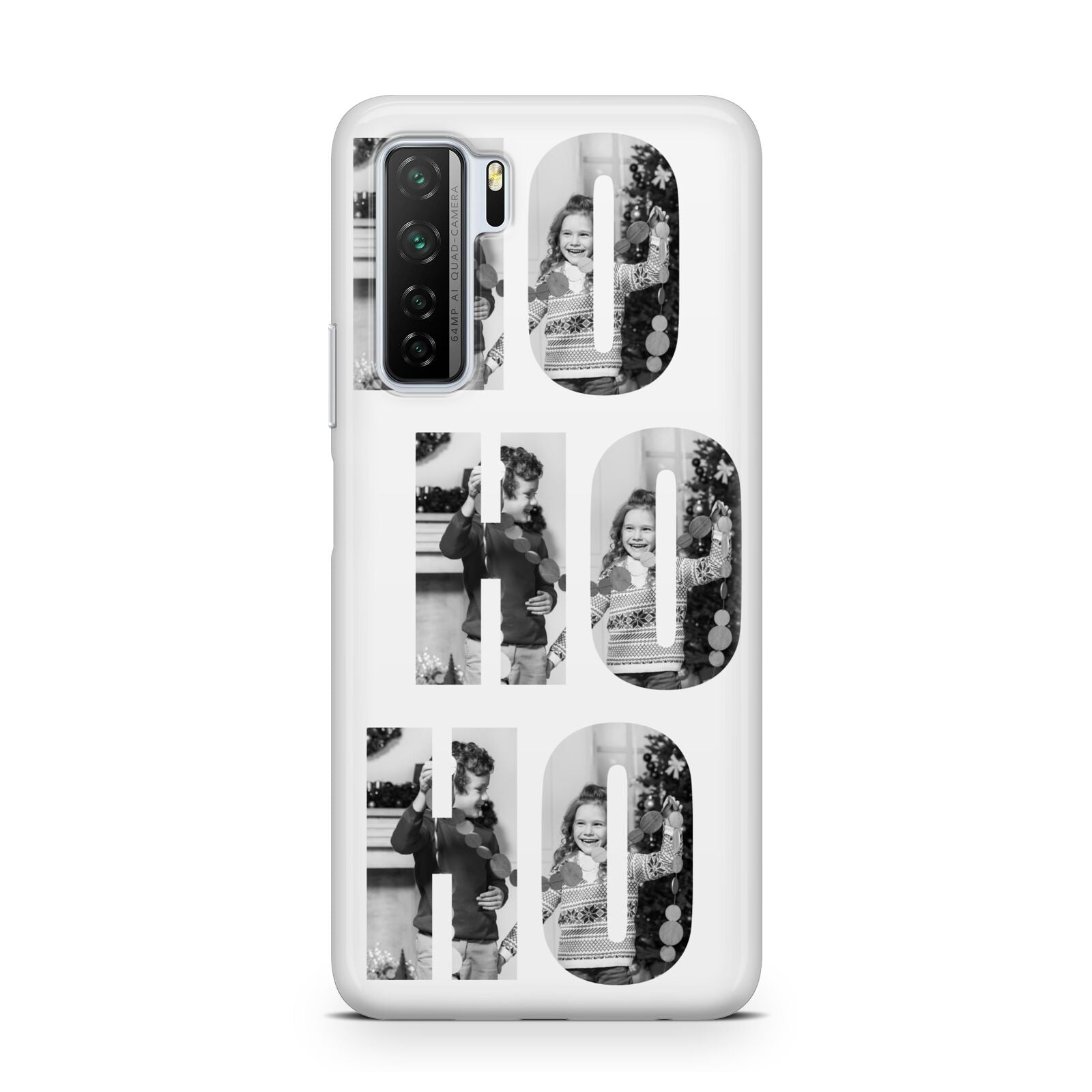 Ho Ho Ho Photo Upload Christmas Huawei P40 Lite 5G Phone Case