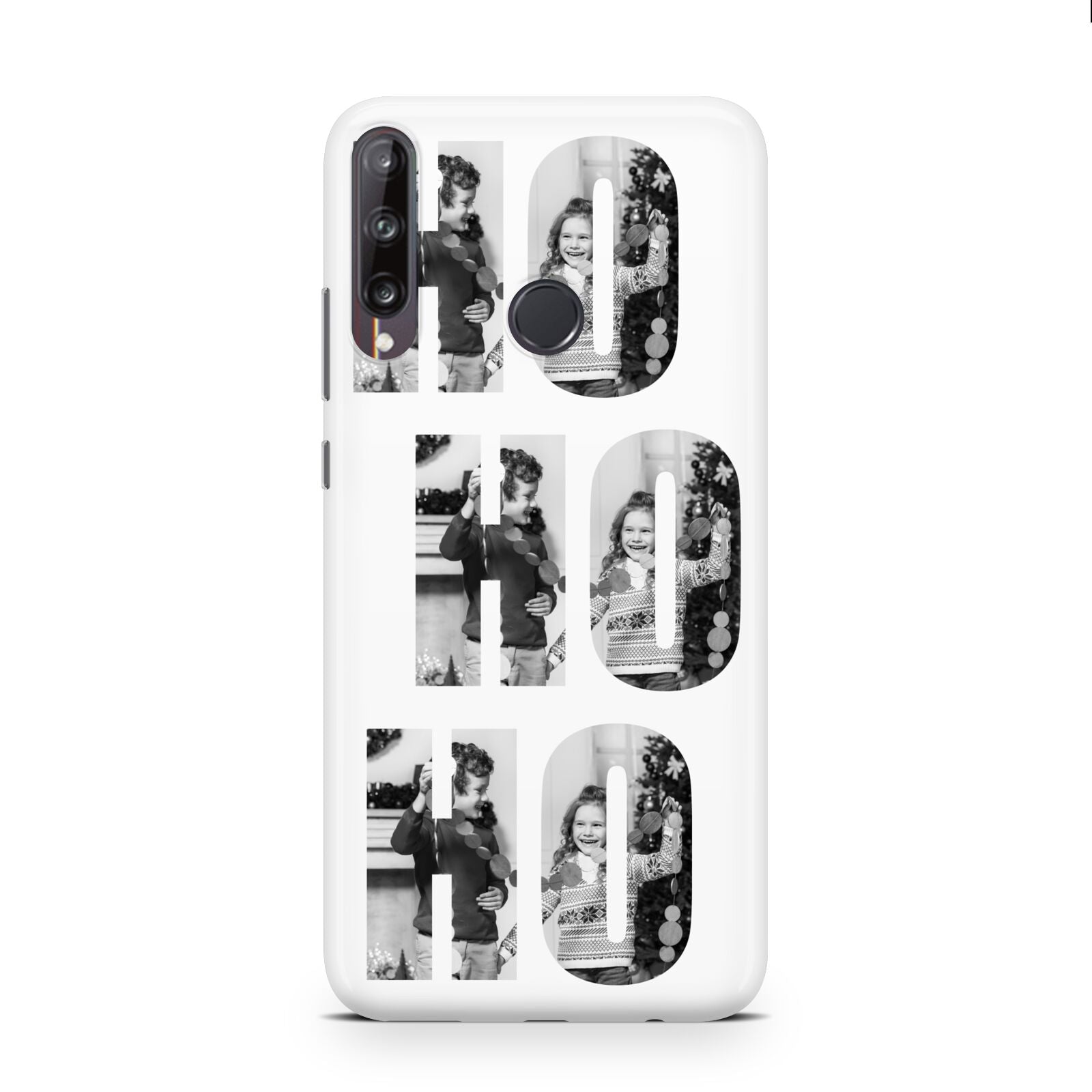 Ho Ho Ho Photo Upload Christmas Huawei P40 Lite E Phone Case