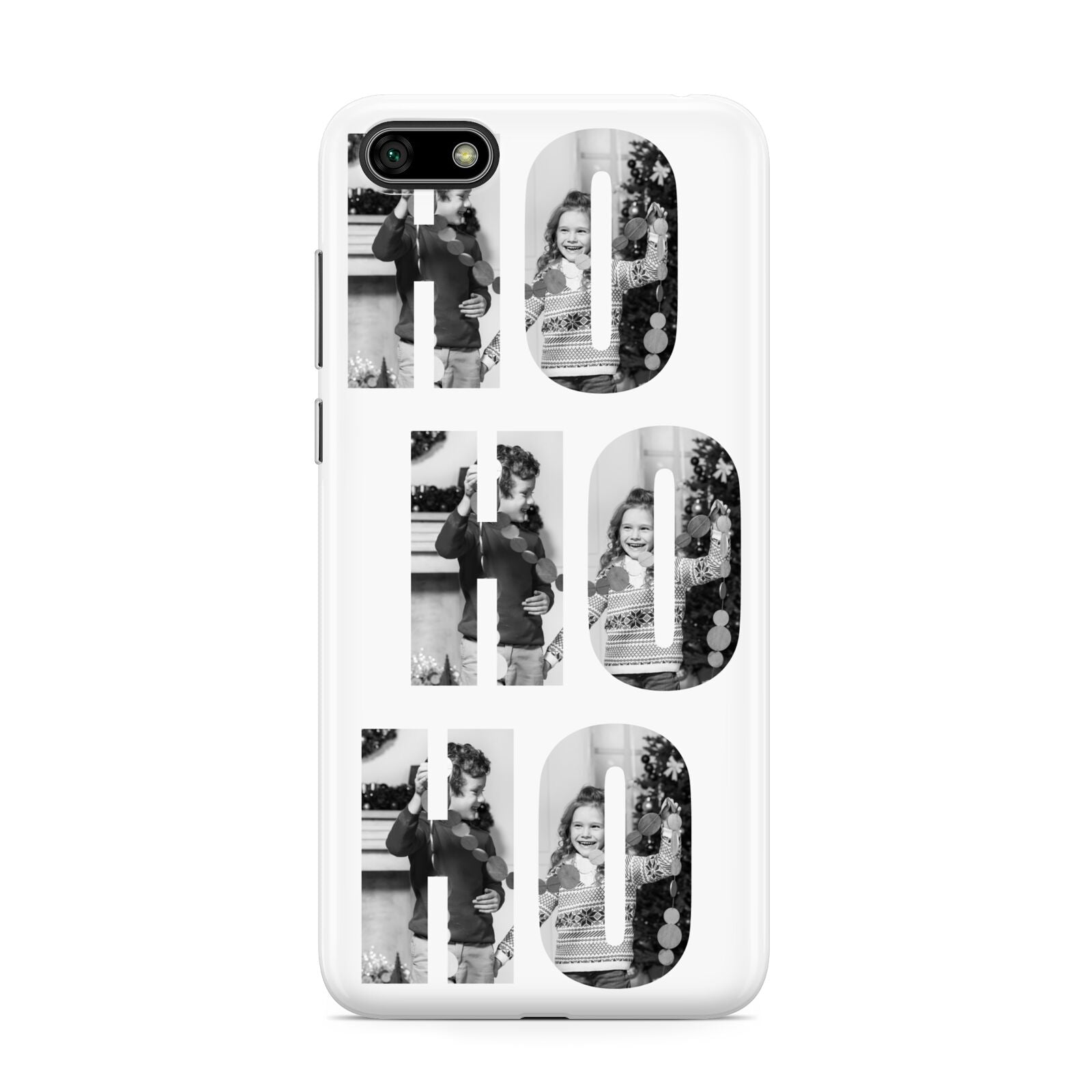 Ho Ho Ho Photo Upload Christmas Huawei Y5 Prime 2018 Phone Case