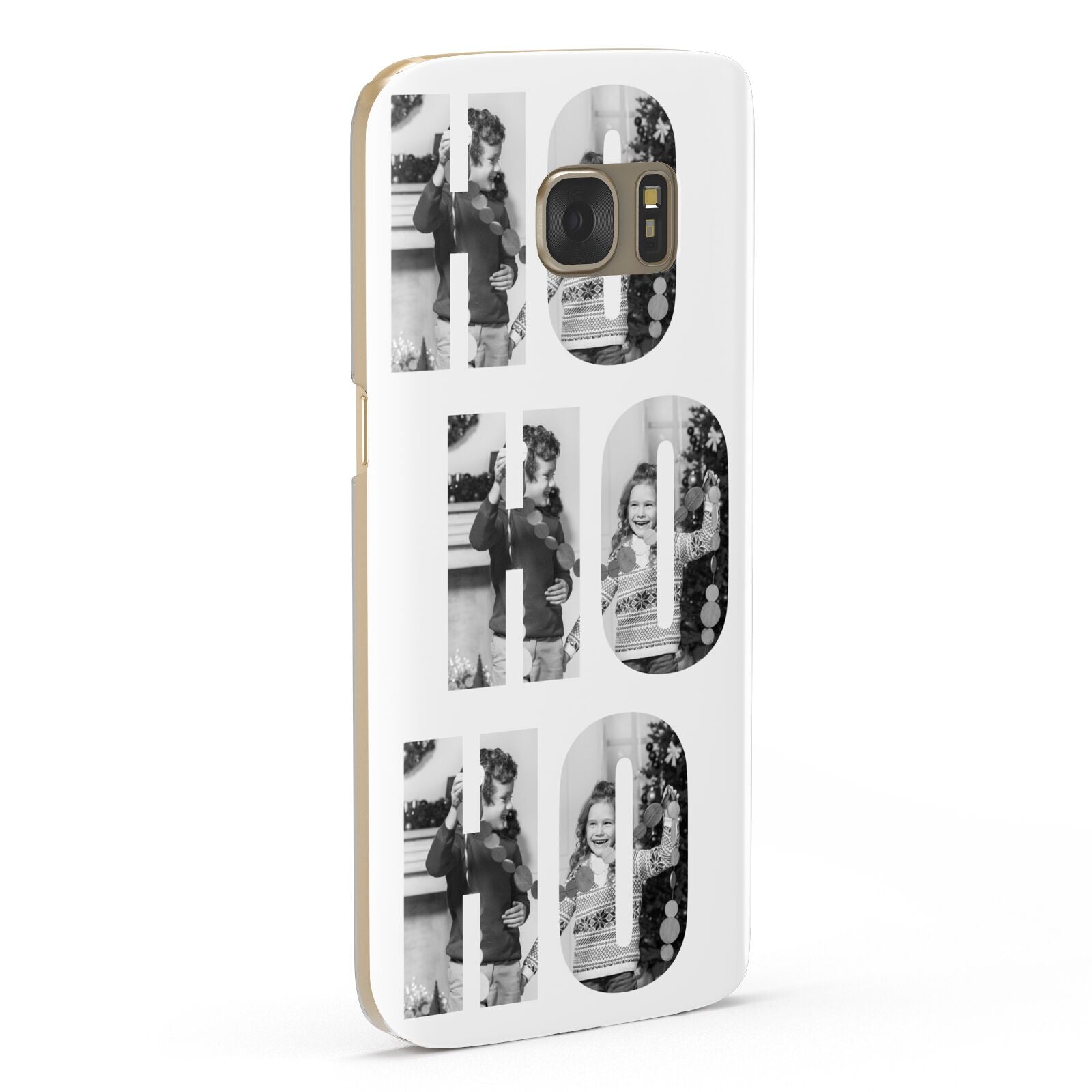 Ho Ho Ho Photo Upload Christmas Samsung Galaxy Case Fourty Five Degrees