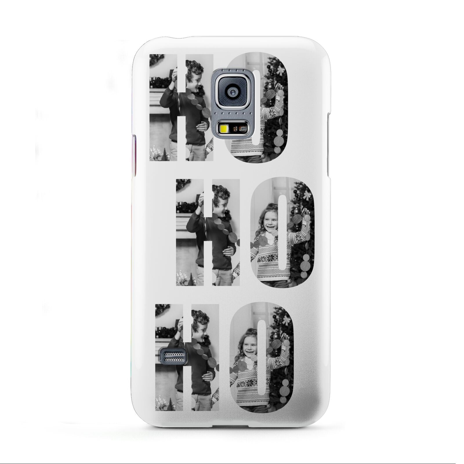 Ho Ho Ho Photo Upload Christmas Samsung Galaxy S5 Mini Case