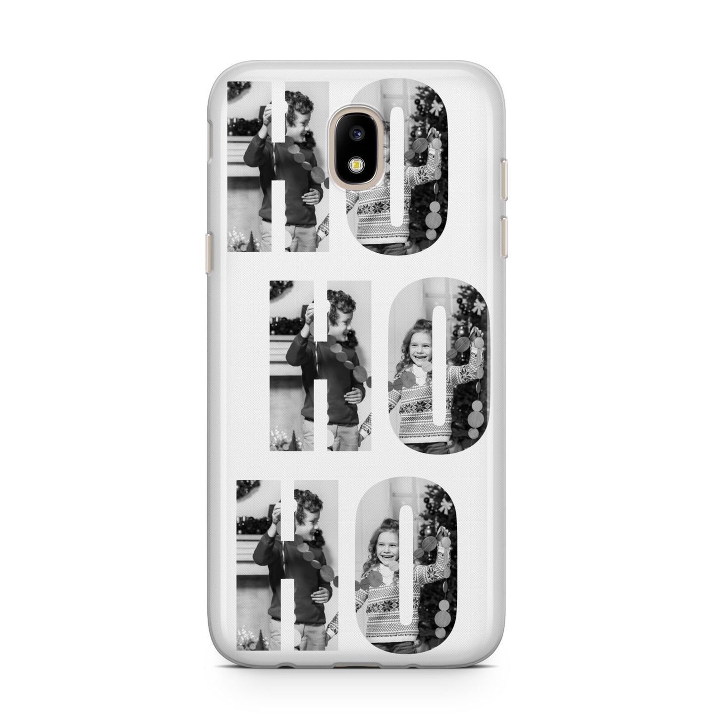 Ho Ho Ho Photo Upload Christmas Samsung J5 2017 Case