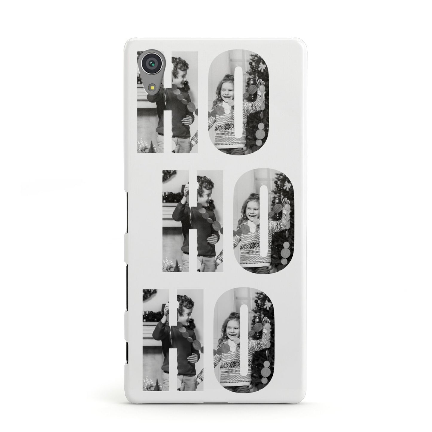 Ho Ho Ho Photo Upload Christmas Sony Xperia Case