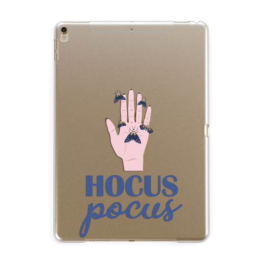 Hocus Pocus Witch Hand Apple iPad Gold Case