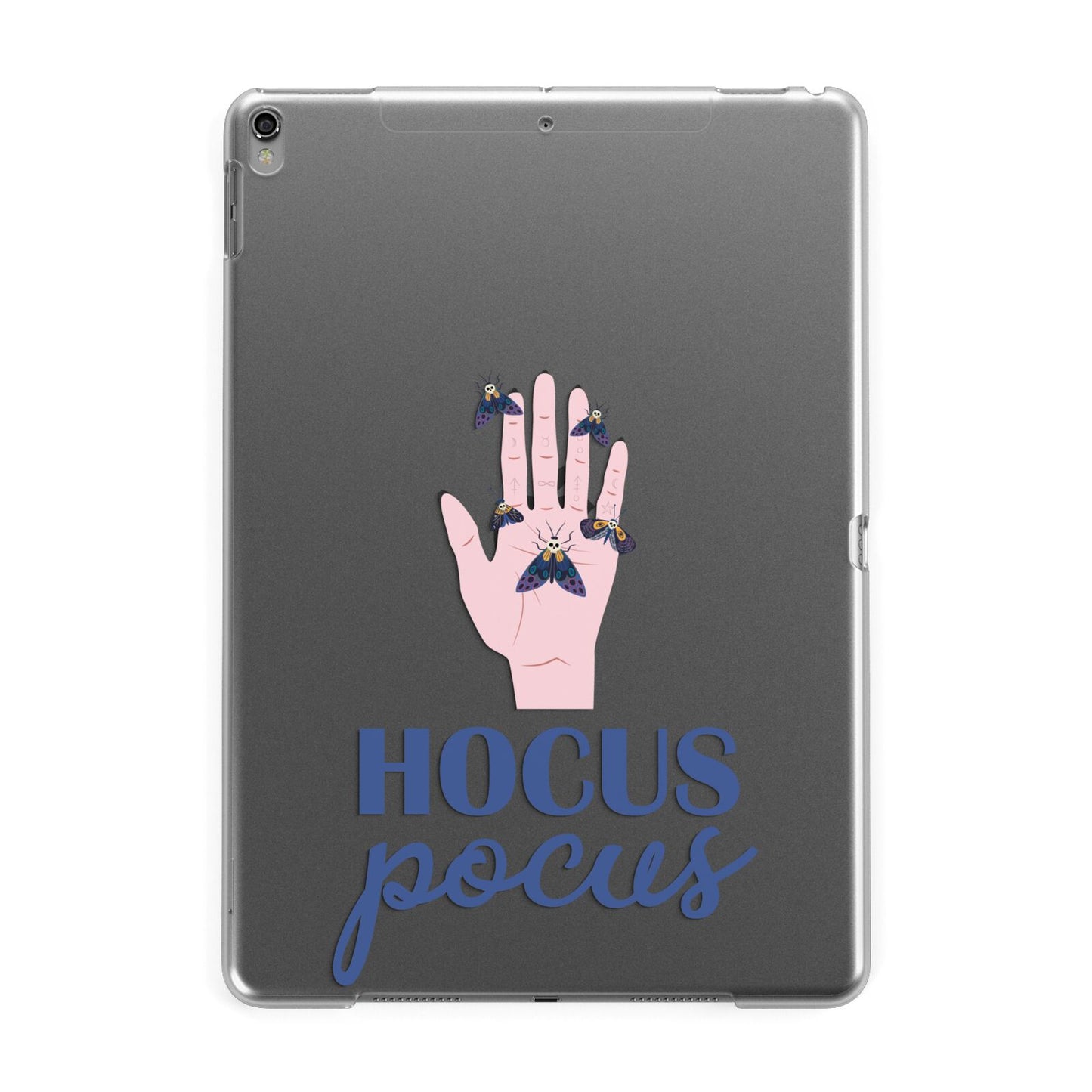 Hocus Pocus Witch Hand Apple iPad Grey Case