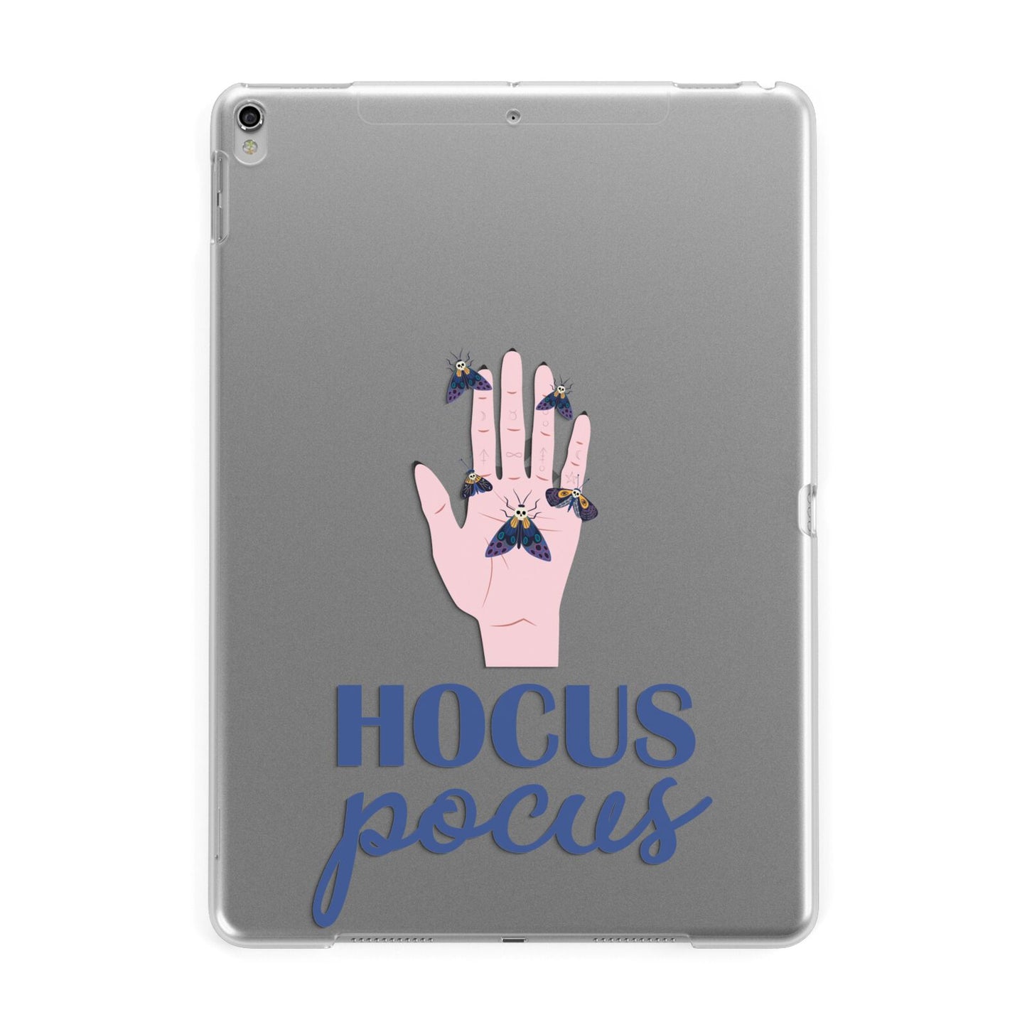 Hocus Pocus Witch Hand Apple iPad Silver Case