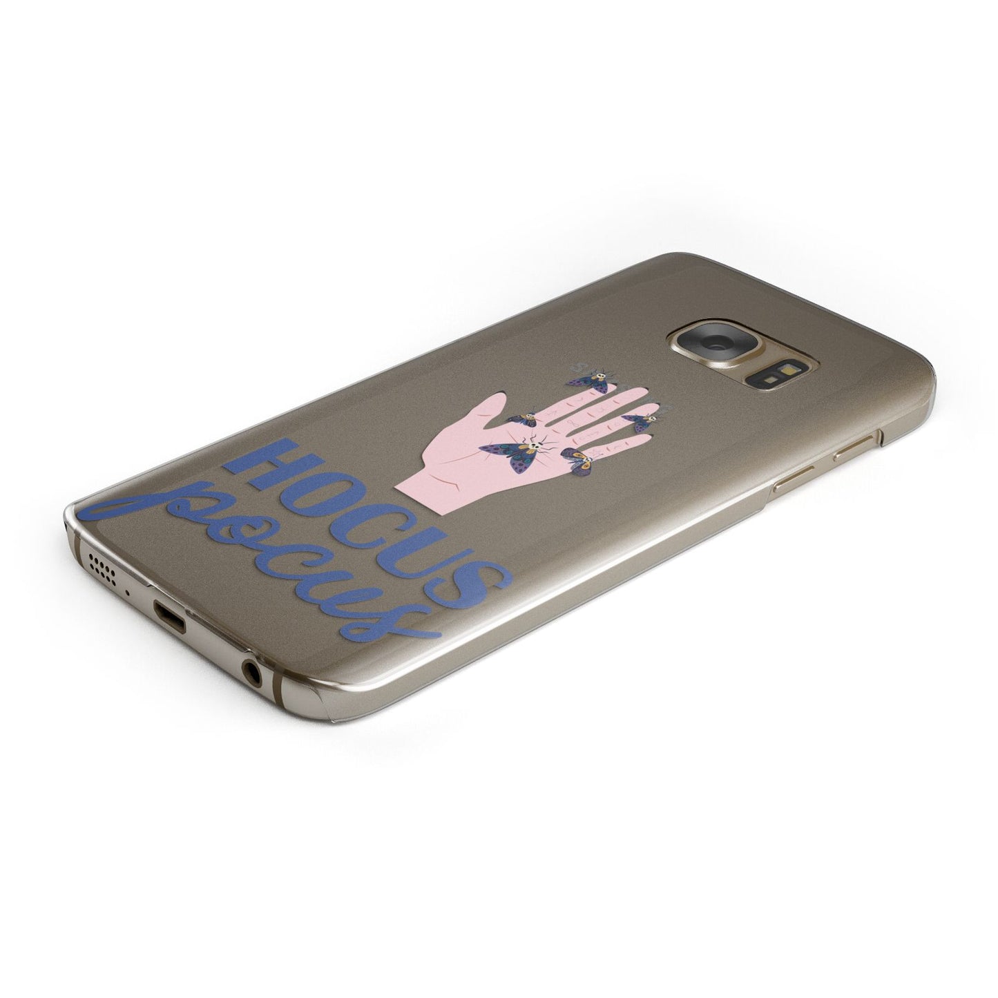 Hocus Pocus Witch Hand Protective Samsung Galaxy Case Angled Image