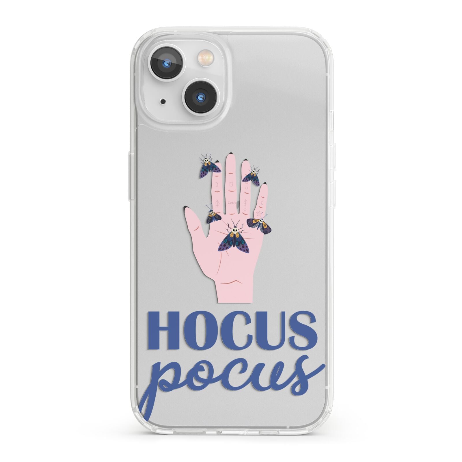 Hocus Pocus Witch Hand iPhone 13 Clear Bumper Case