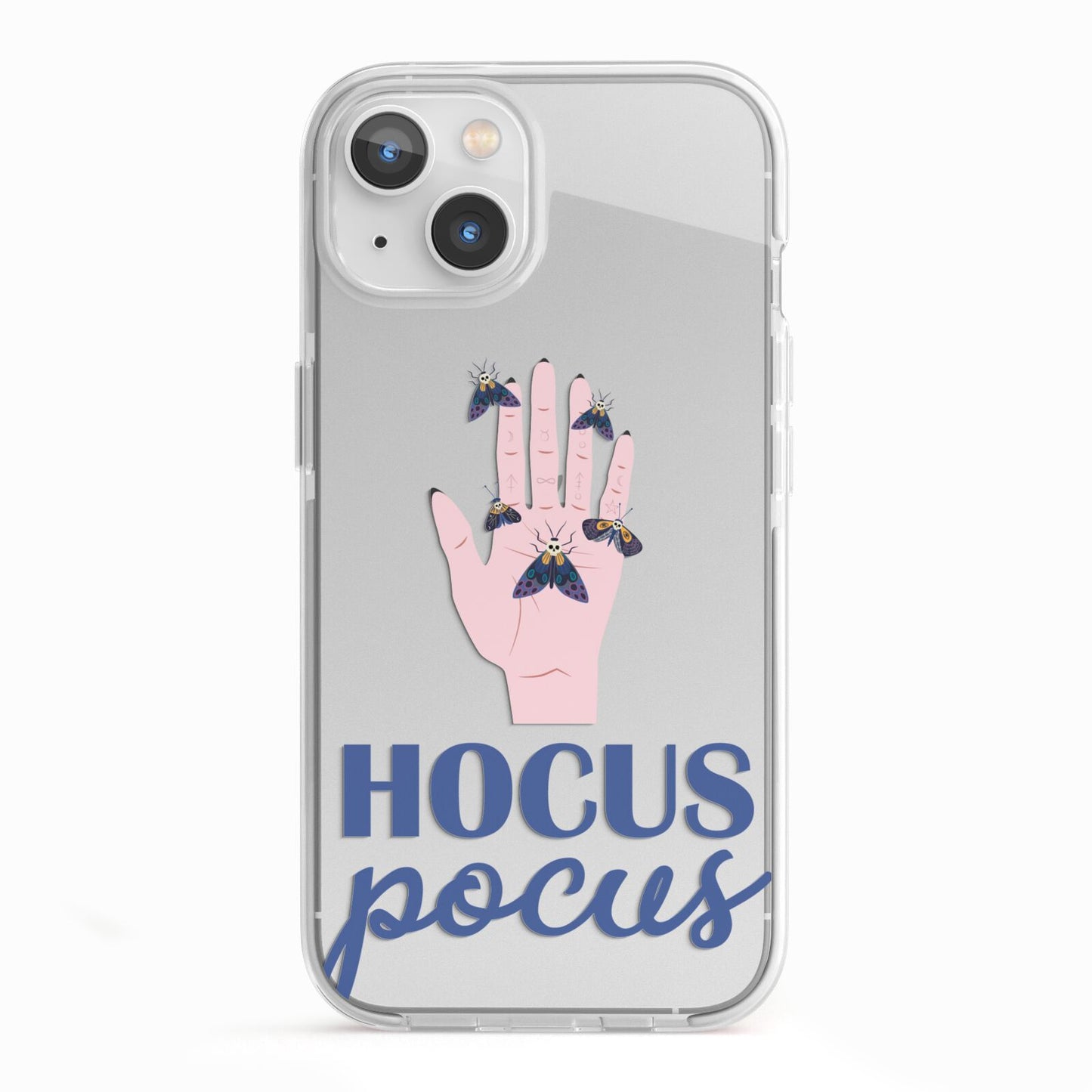 Hocus Pocus Witch Hand iPhone 13 TPU Impact Case with White Edges