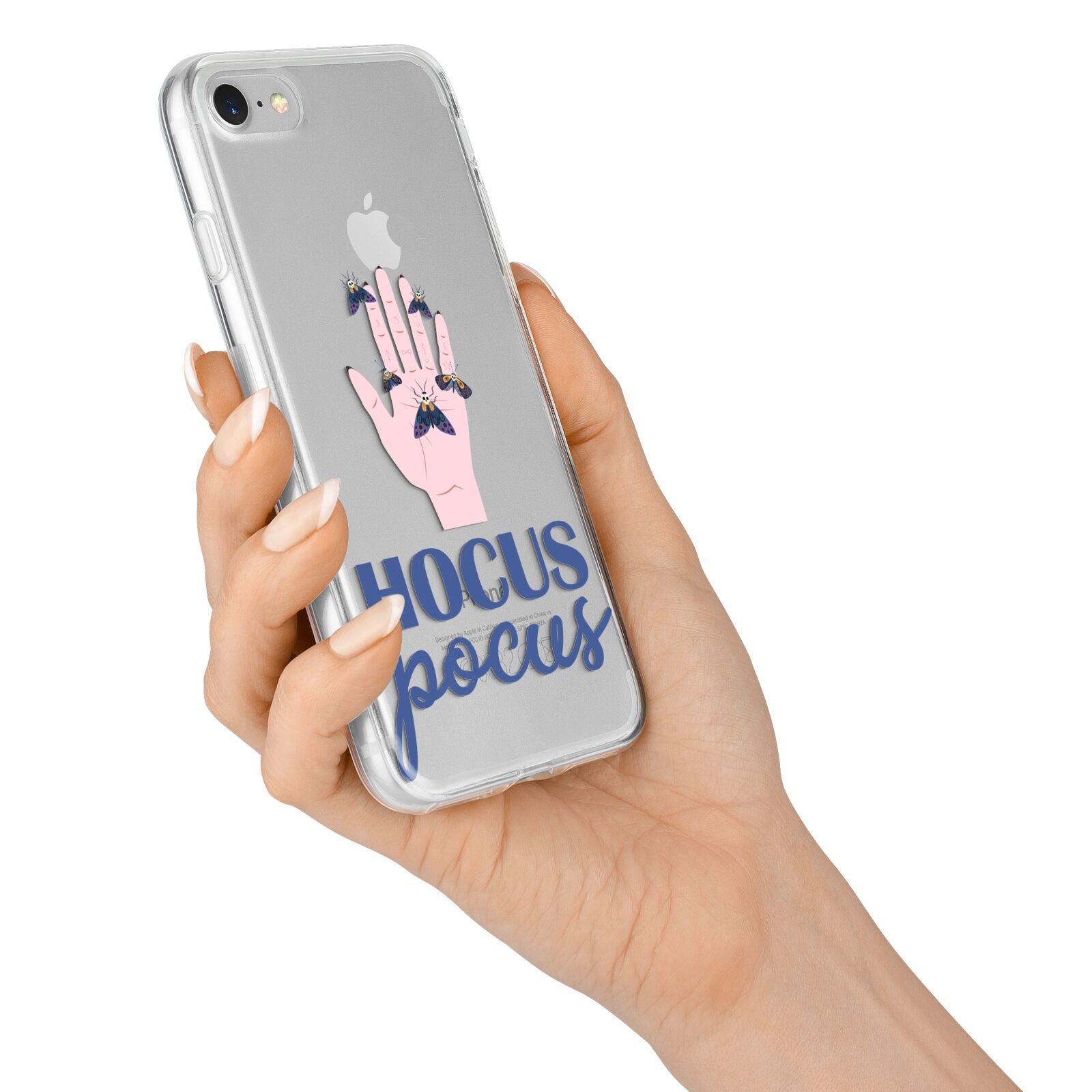 Hocus Pocus Witch Hand iPhone 7 Bumper Case on Silver iPhone Alternative Image