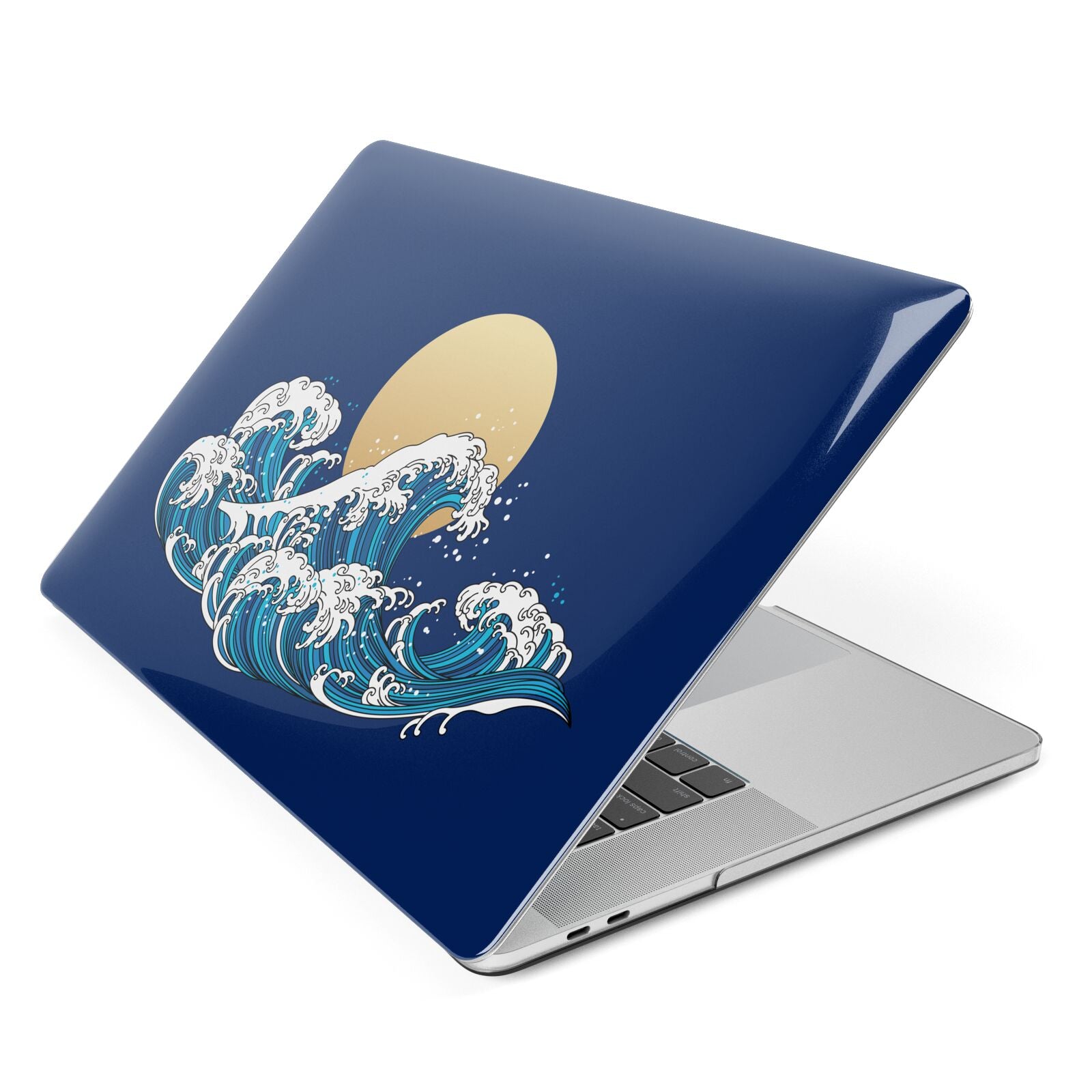 Hokusai Japanese Waves Macbook Case Dyefor