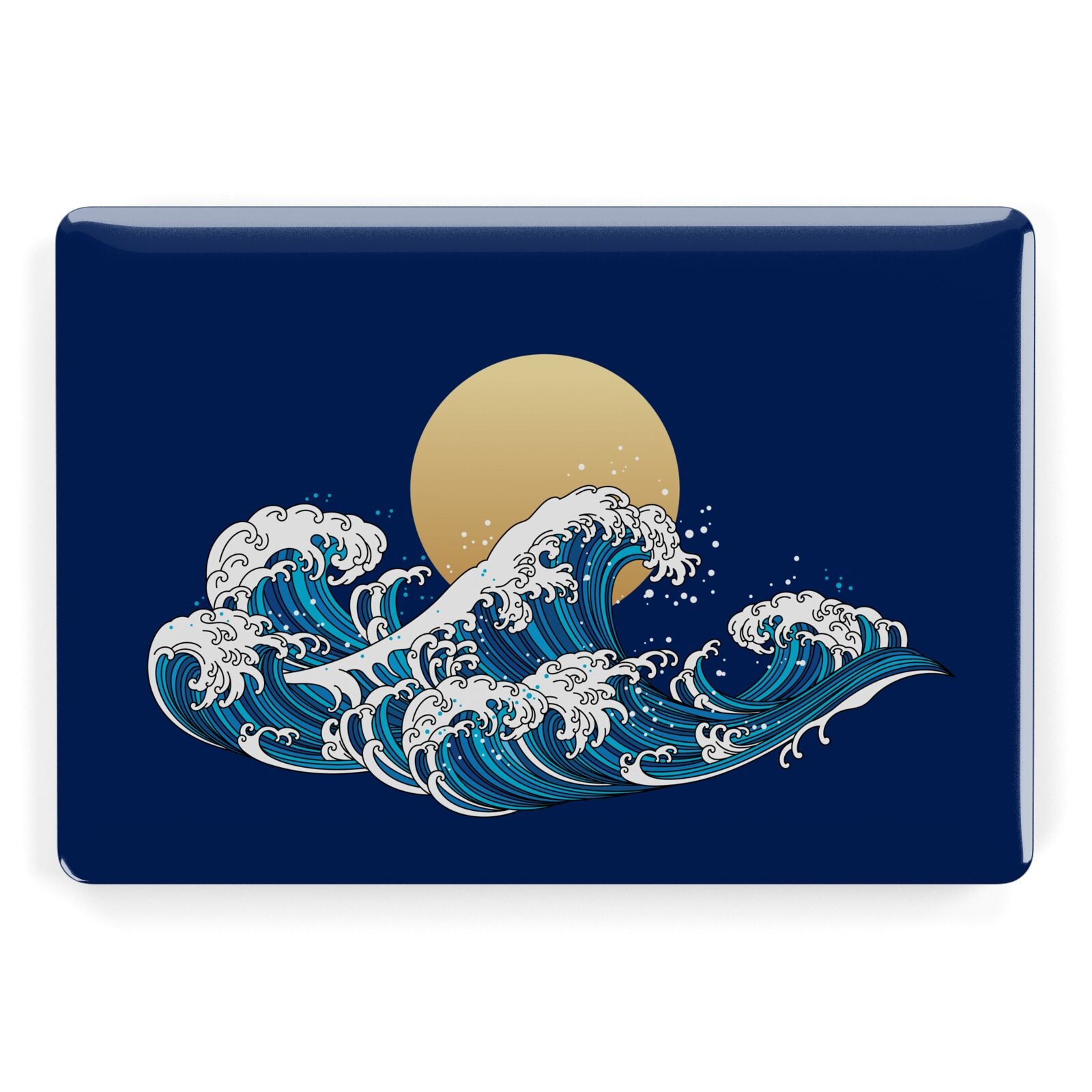 Hokusai Japanese Waves Apple MacBook Case