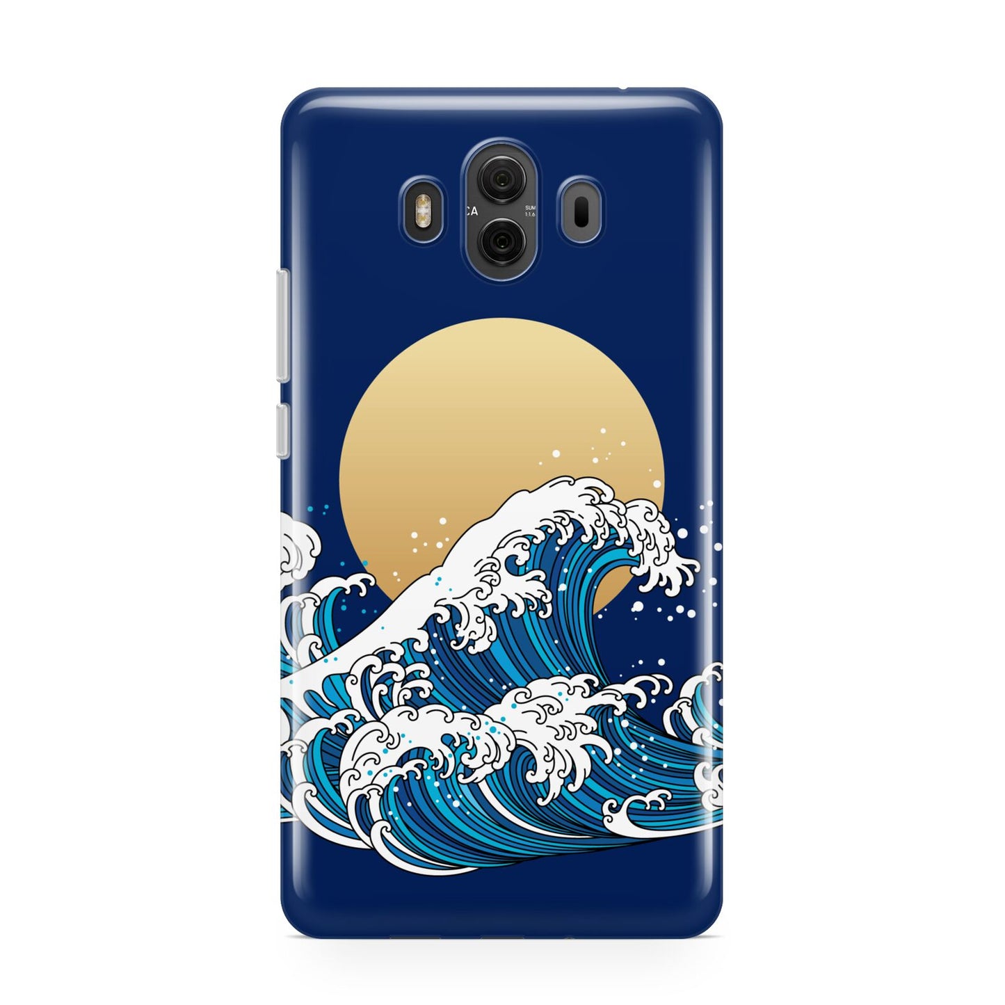 Hokusai Japanese Waves Huawei Mate 10 Protective Phone Case