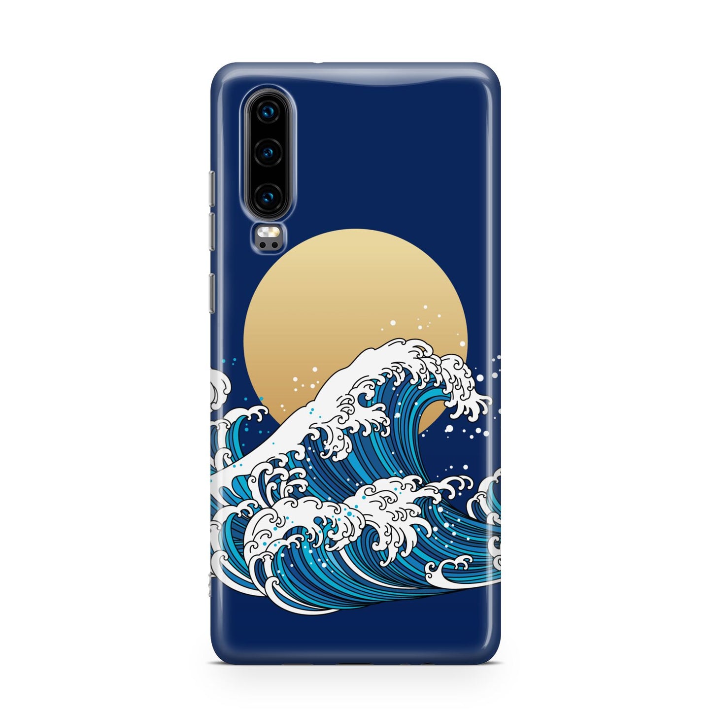 Hokusai Japanese Waves Huawei P30 Phone Case