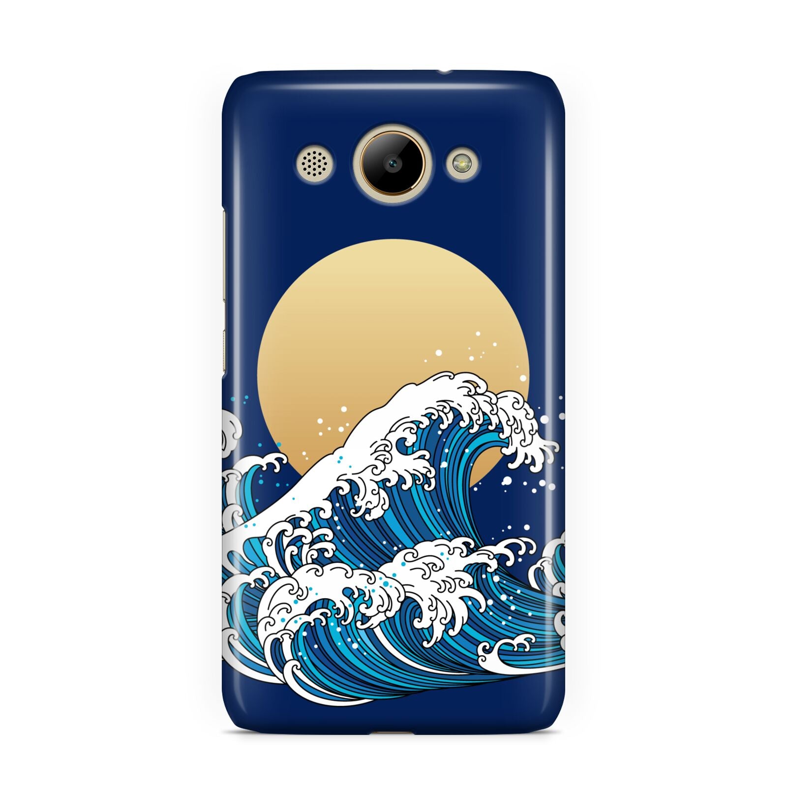 Hokusai Japanese Waves Huawei Y3 2017