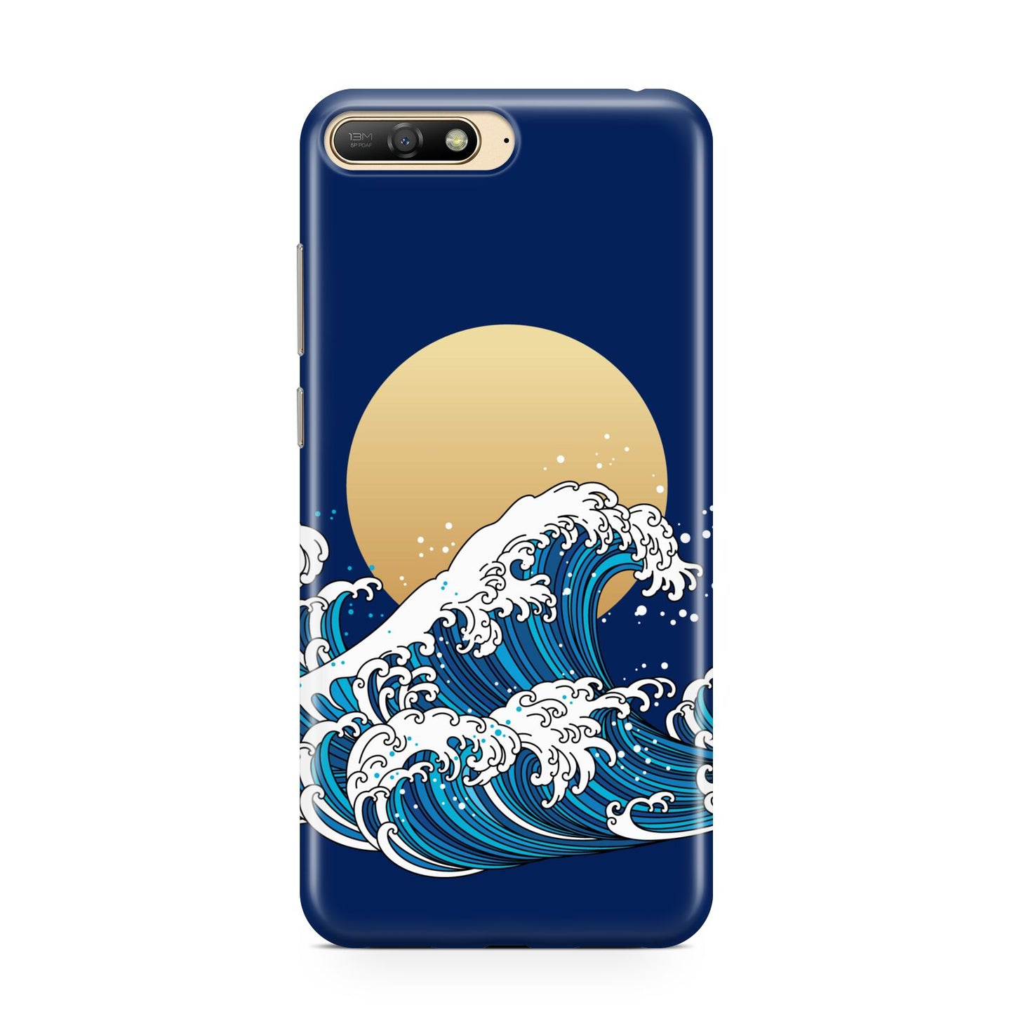 Hokusai Japanese Waves Huawei Y6 2018