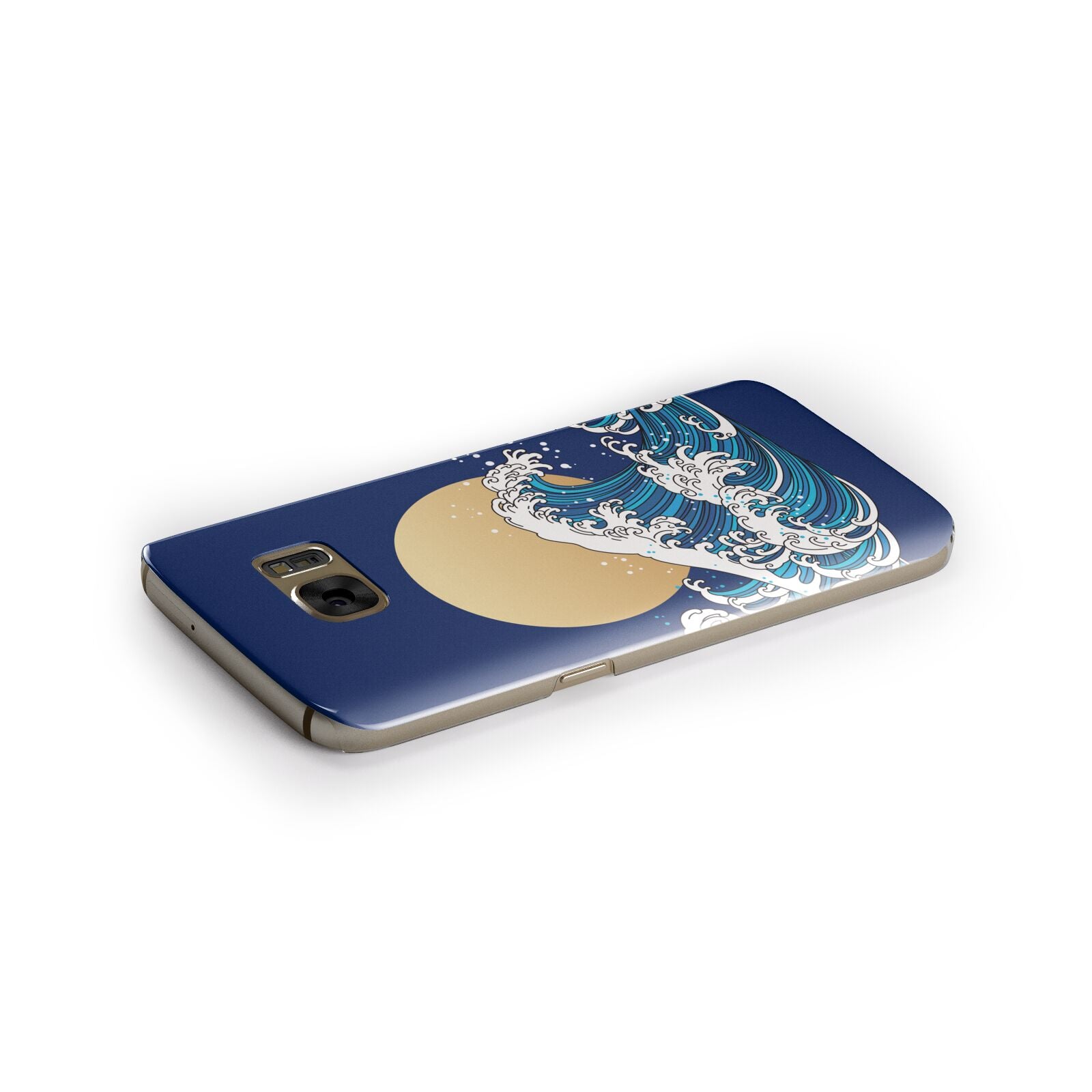 Hokusai Japanese Waves Samsung Galaxy Case Side Close Up