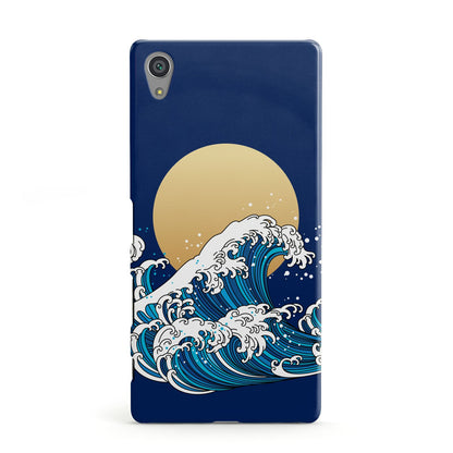 Hokusai Japanese Waves Sony Xperia Case