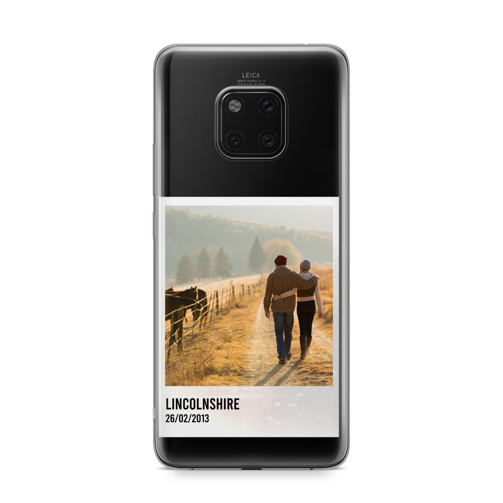 Holiday Memory Personalised Photo Huawei Mate 20 Pro Phone Case