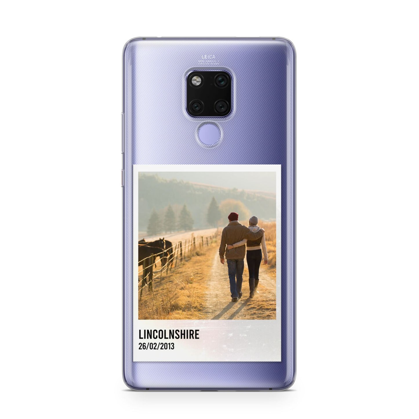 Holiday Memory Personalised Photo Huawei Mate 20X Phone Case