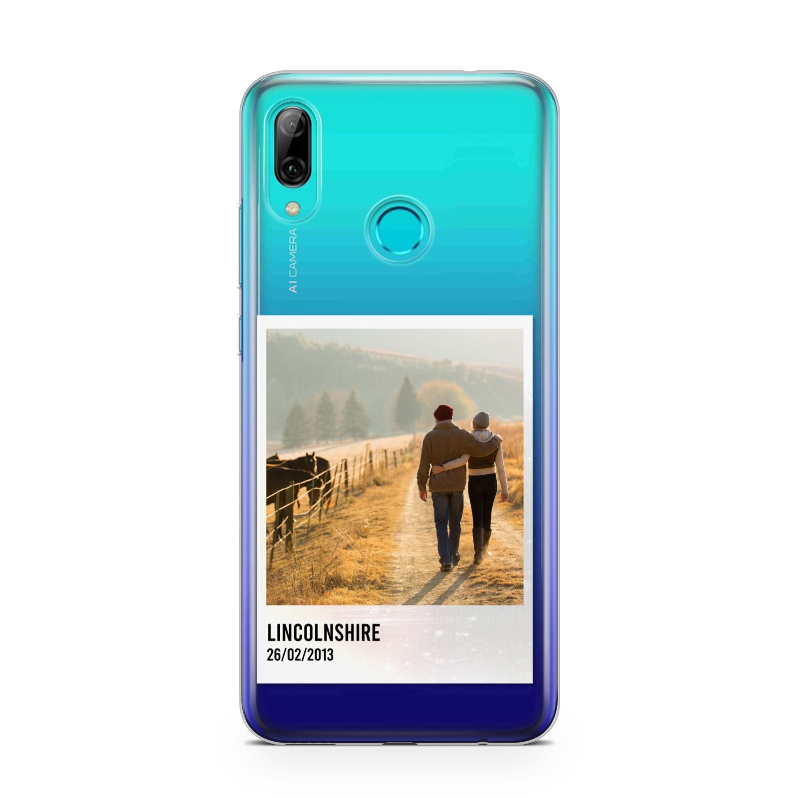 Holiday Memory Personalised Photo Huawei P Smart 2019 Case