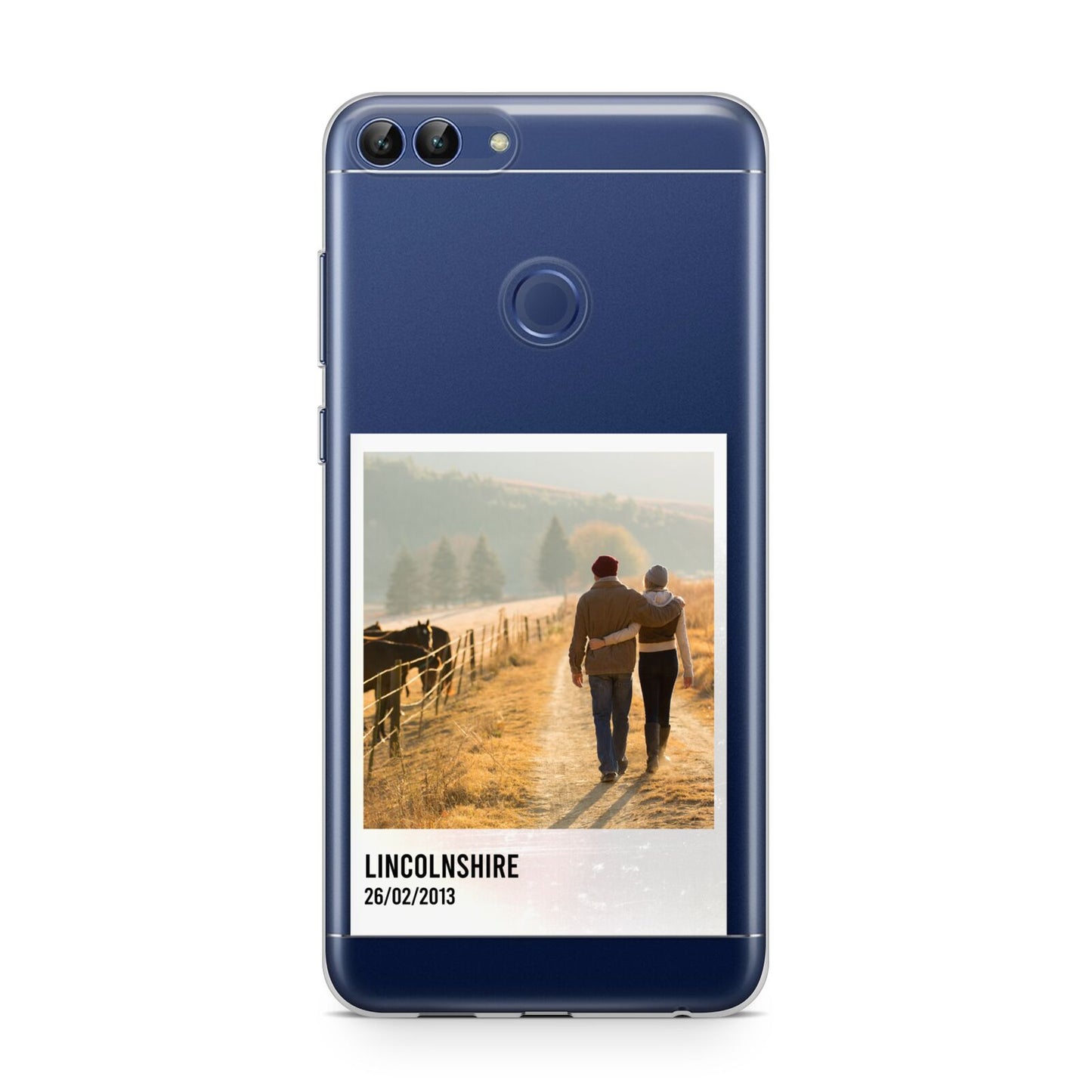 Holiday Memory Personalised Photo Huawei P Smart Case