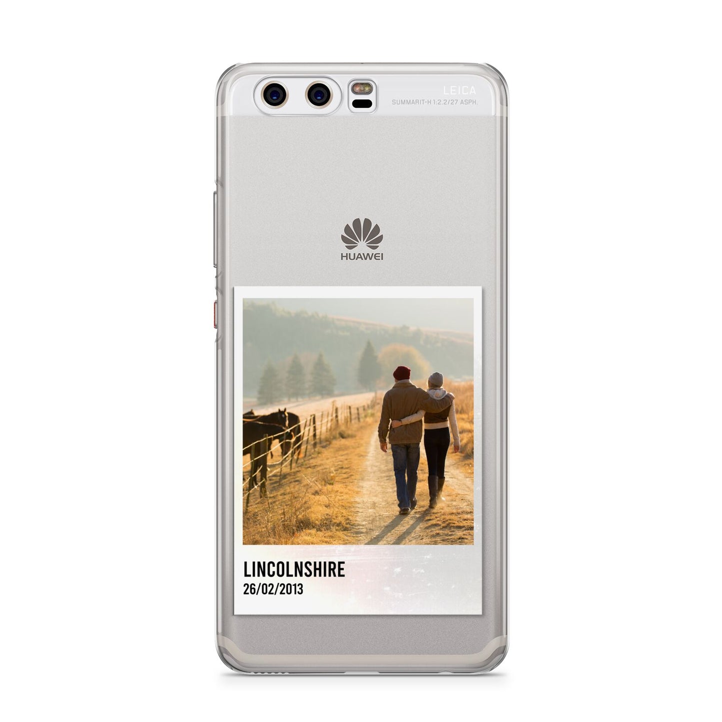 Holiday Memory Personalised Photo Huawei P10 Phone Case