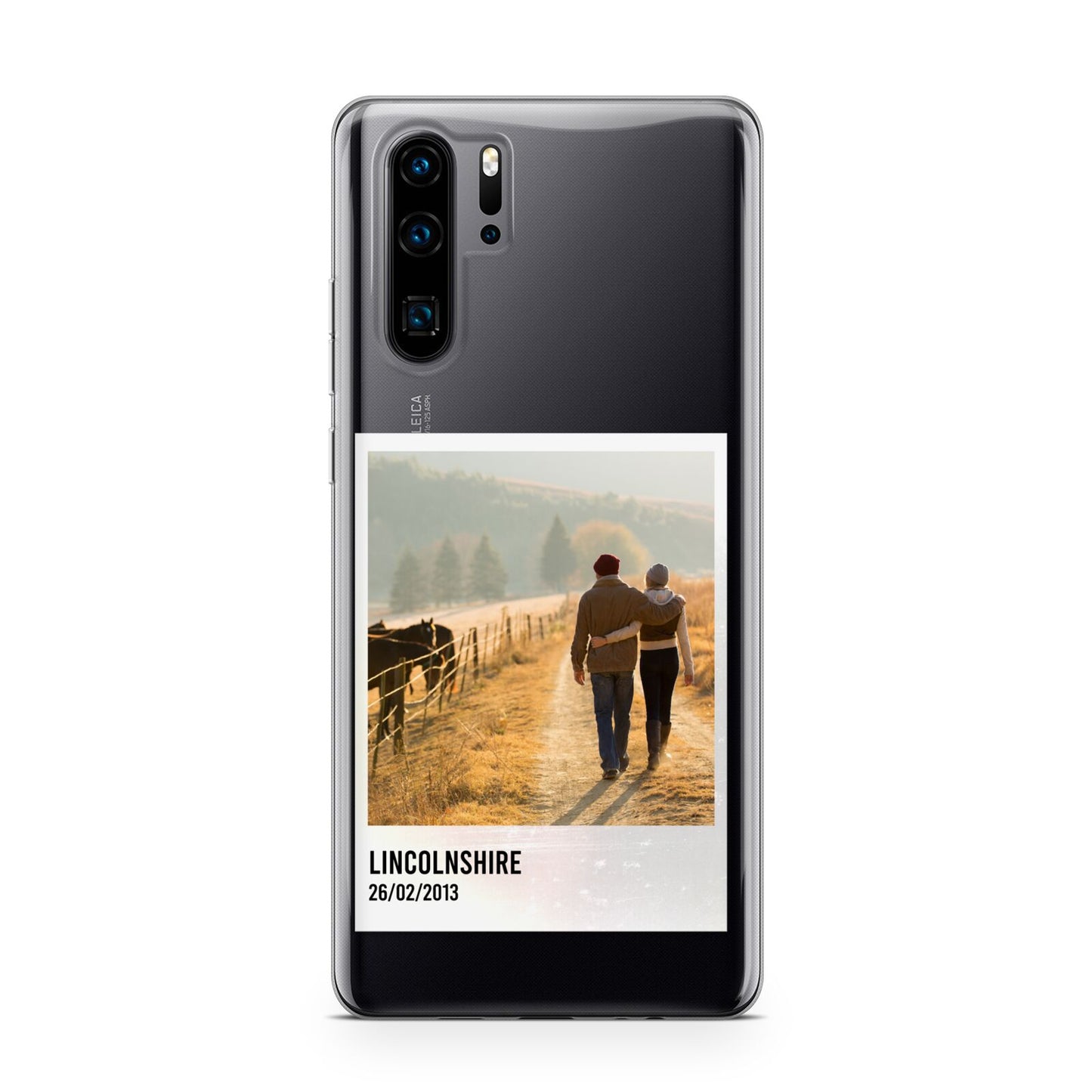 Holiday Memory Personalised Photo Huawei P30 Pro Phone Case