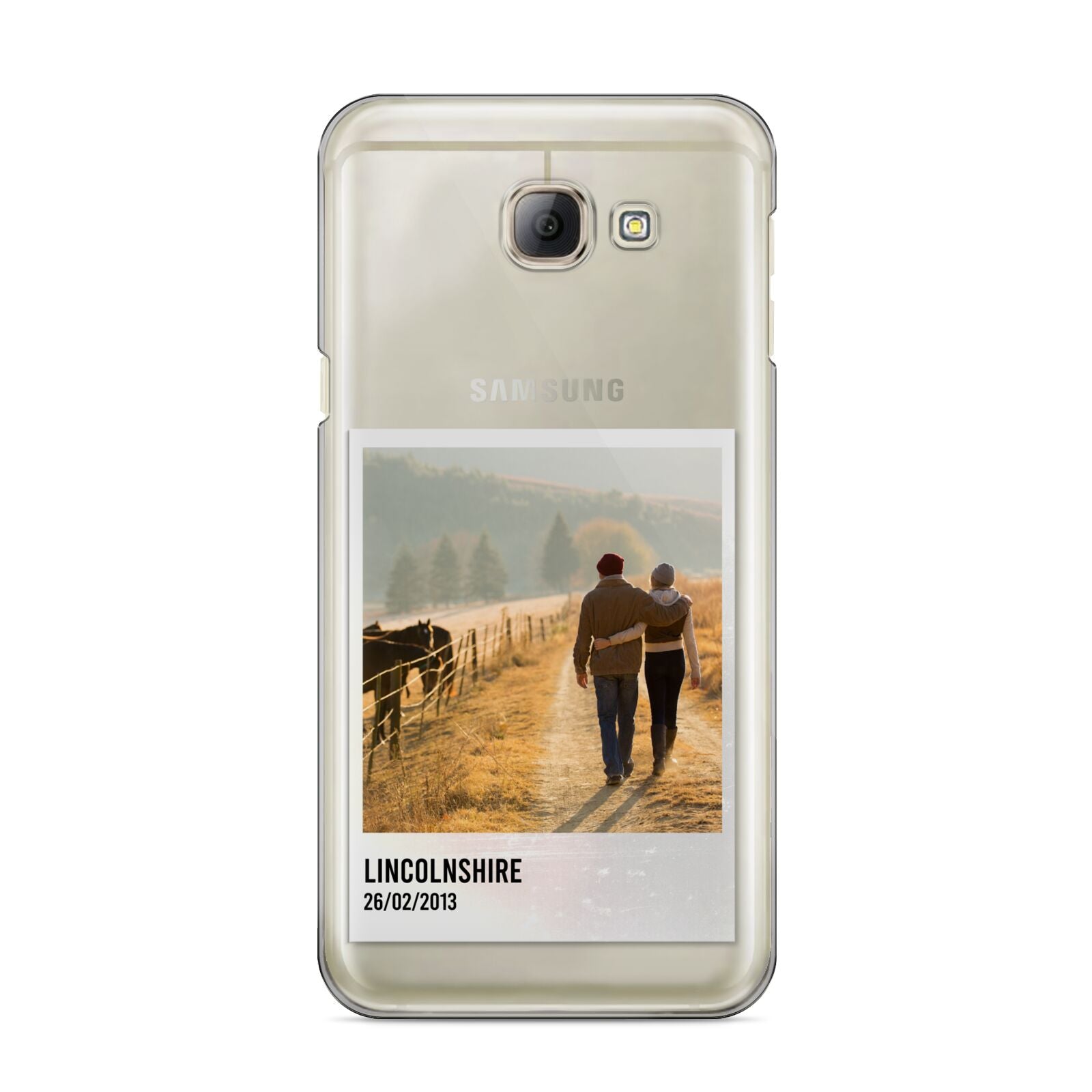 Holiday Memory Personalised Photo Samsung Galaxy A8 2016 Case