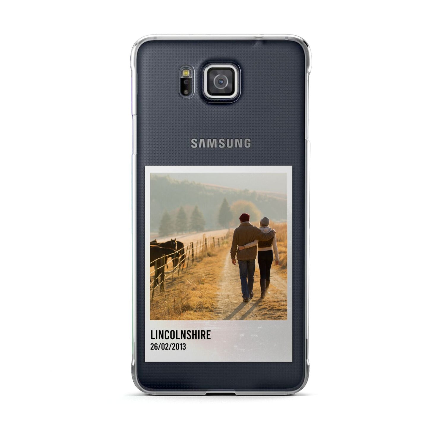 Holiday Memory Personalised Photo Samsung Galaxy Alpha Case