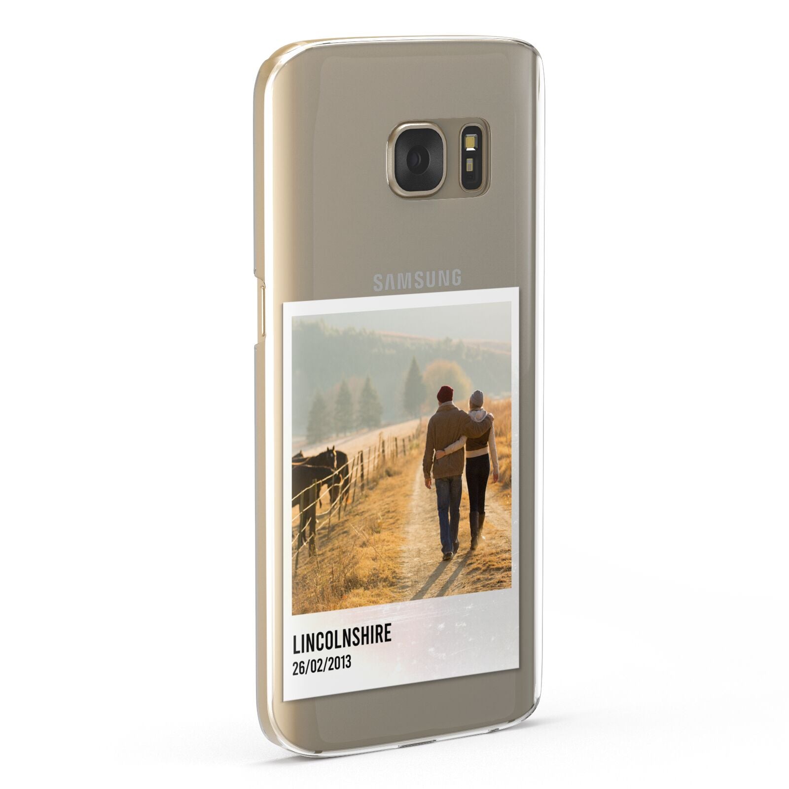 Holiday Memory Personalised Photo Samsung Galaxy Case Fourty Five Degrees