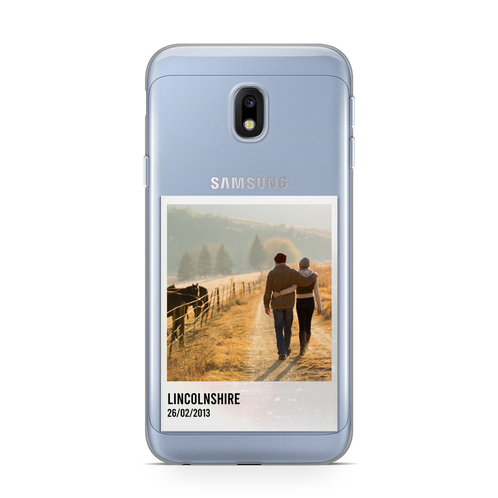 Holiday Memory Personalised Photo Samsung Galaxy J3 2017 Case