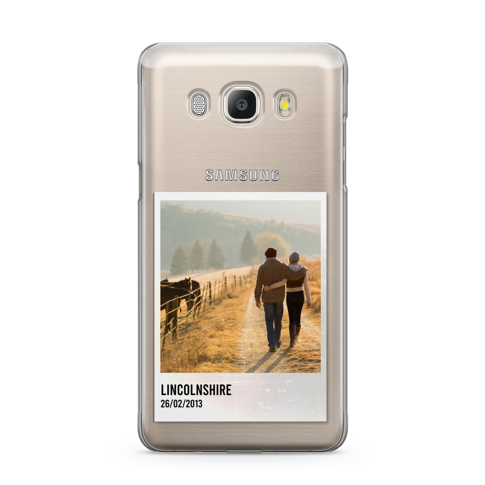 Holiday Memory Personalised Photo Samsung Galaxy J5 2016 Case