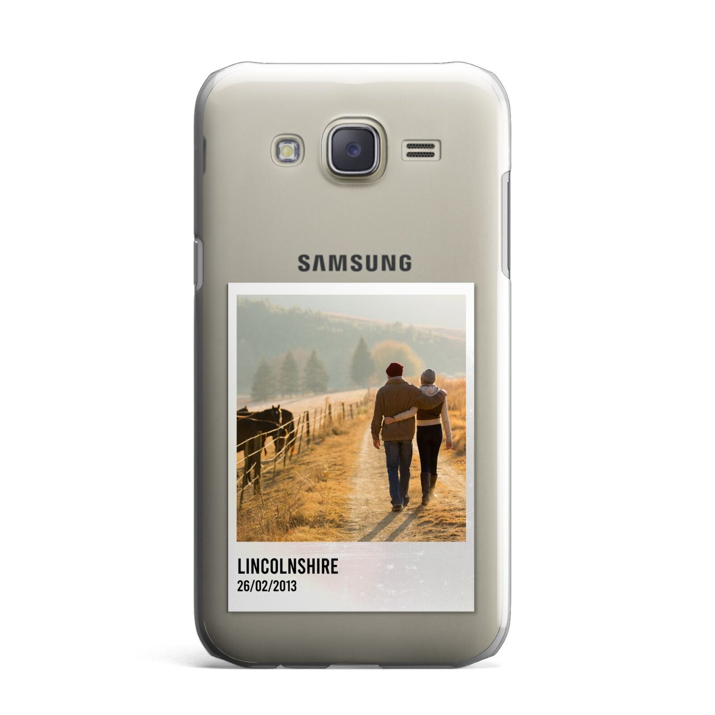 Holiday Memory Personalised Photo Samsung Galaxy J7 Case