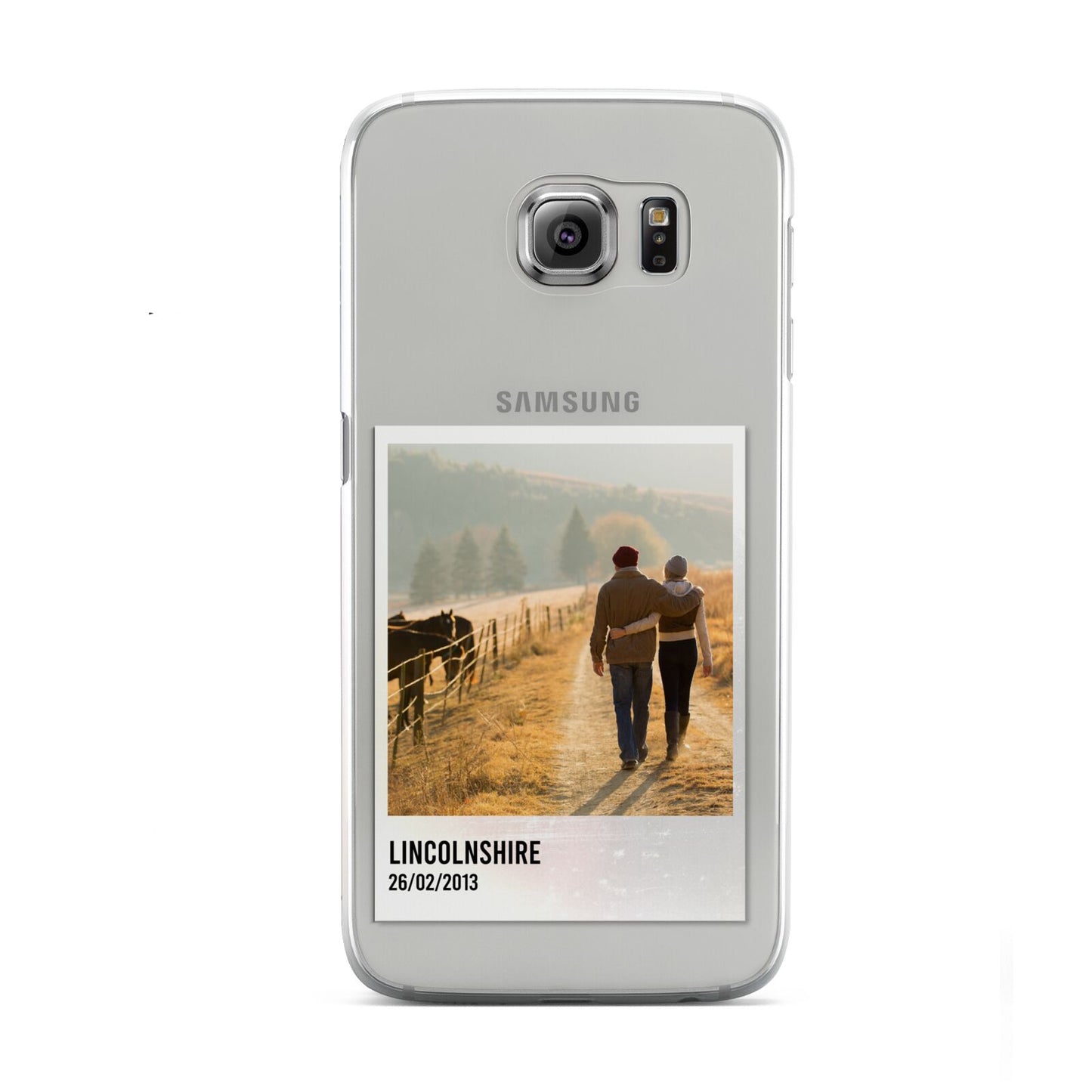 Holiday Memory Personalised Photo Samsung Galaxy S6 Case