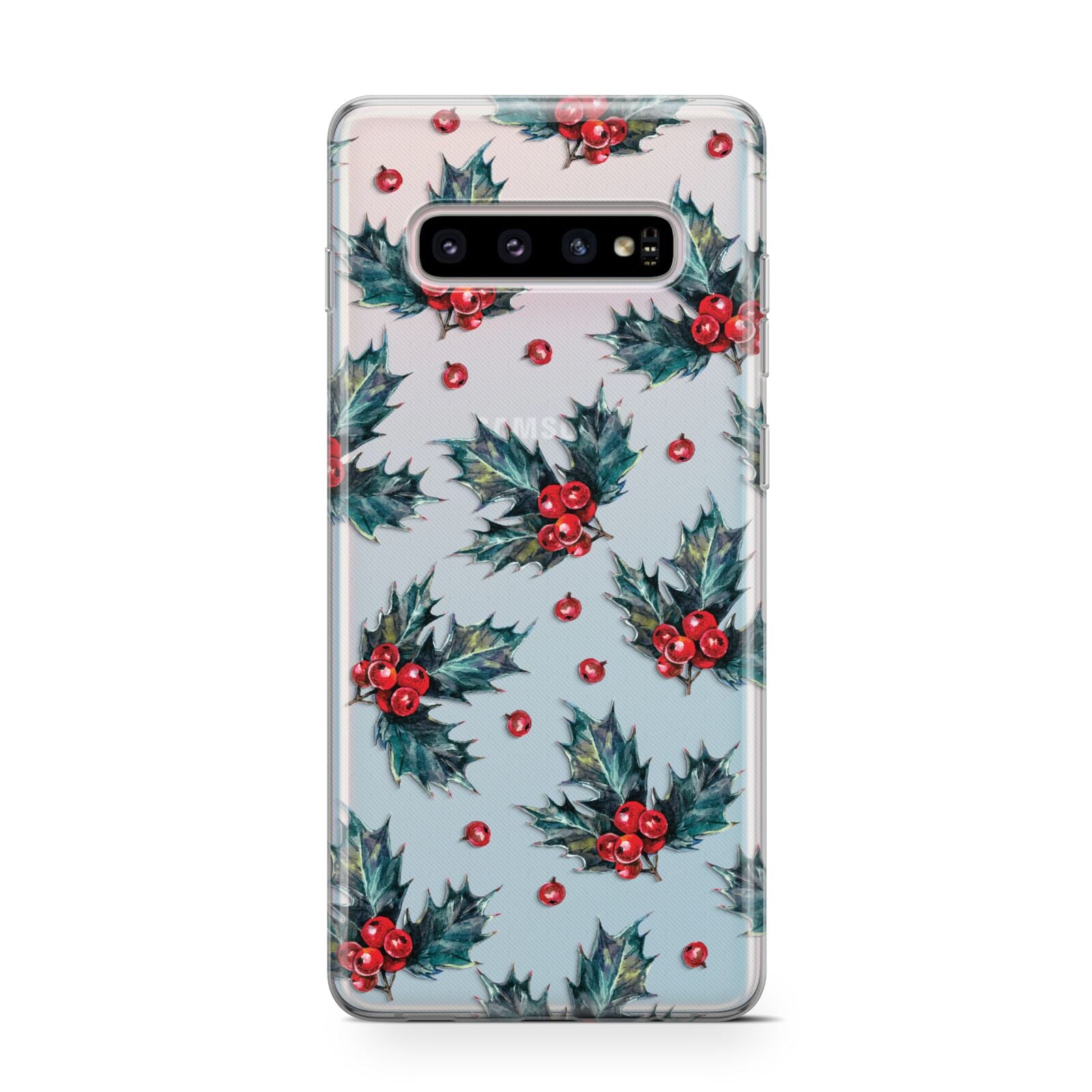 Holly berry Protective Samsung Galaxy Case