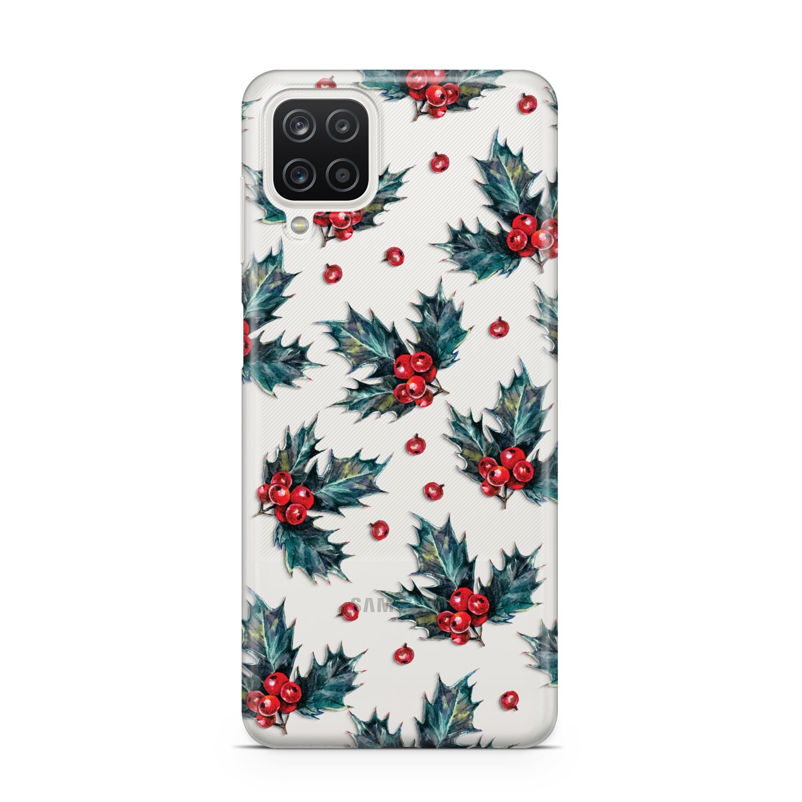 Holly berry Samsung A12 Case