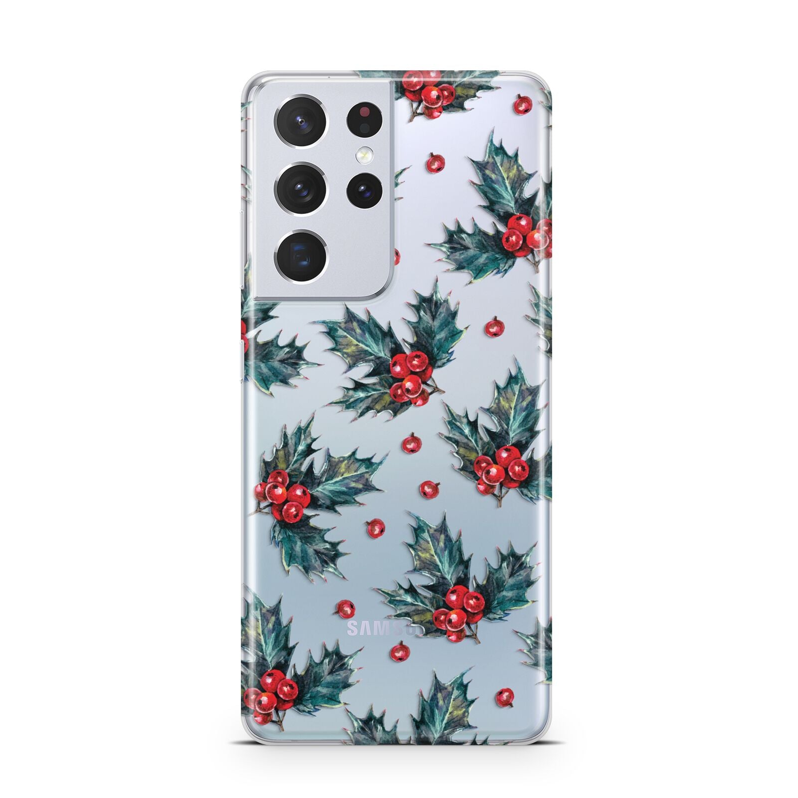 Holly berry Samsung S21 Ultra Case