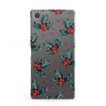 Holly berry Sony Xperia Case